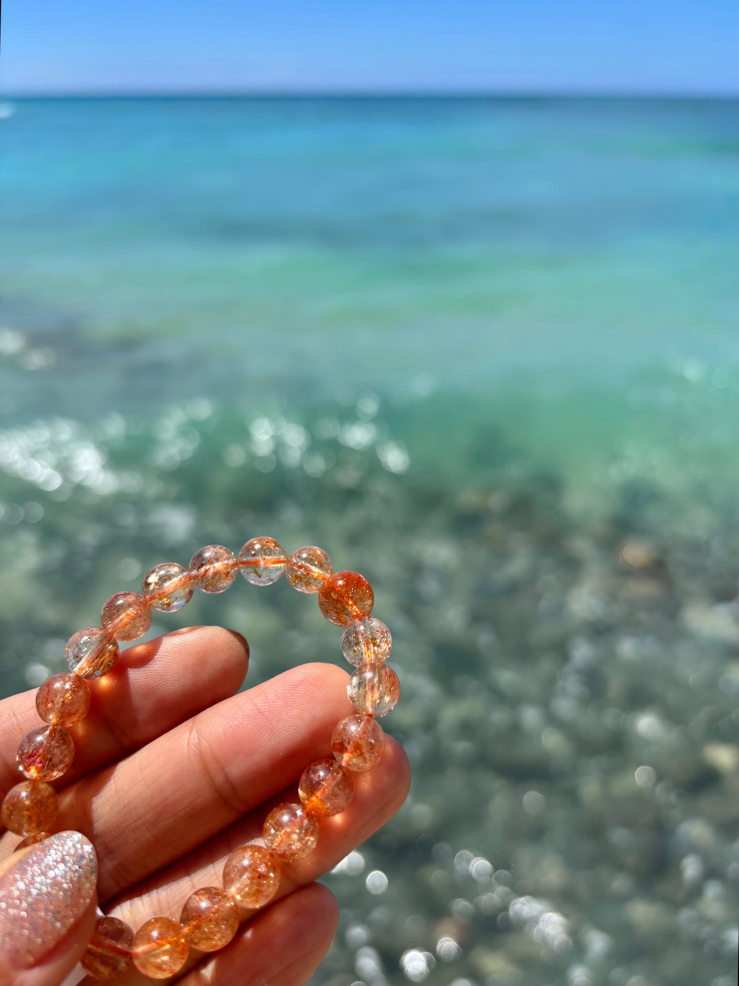 #太陽の石 Sun stone 8mm