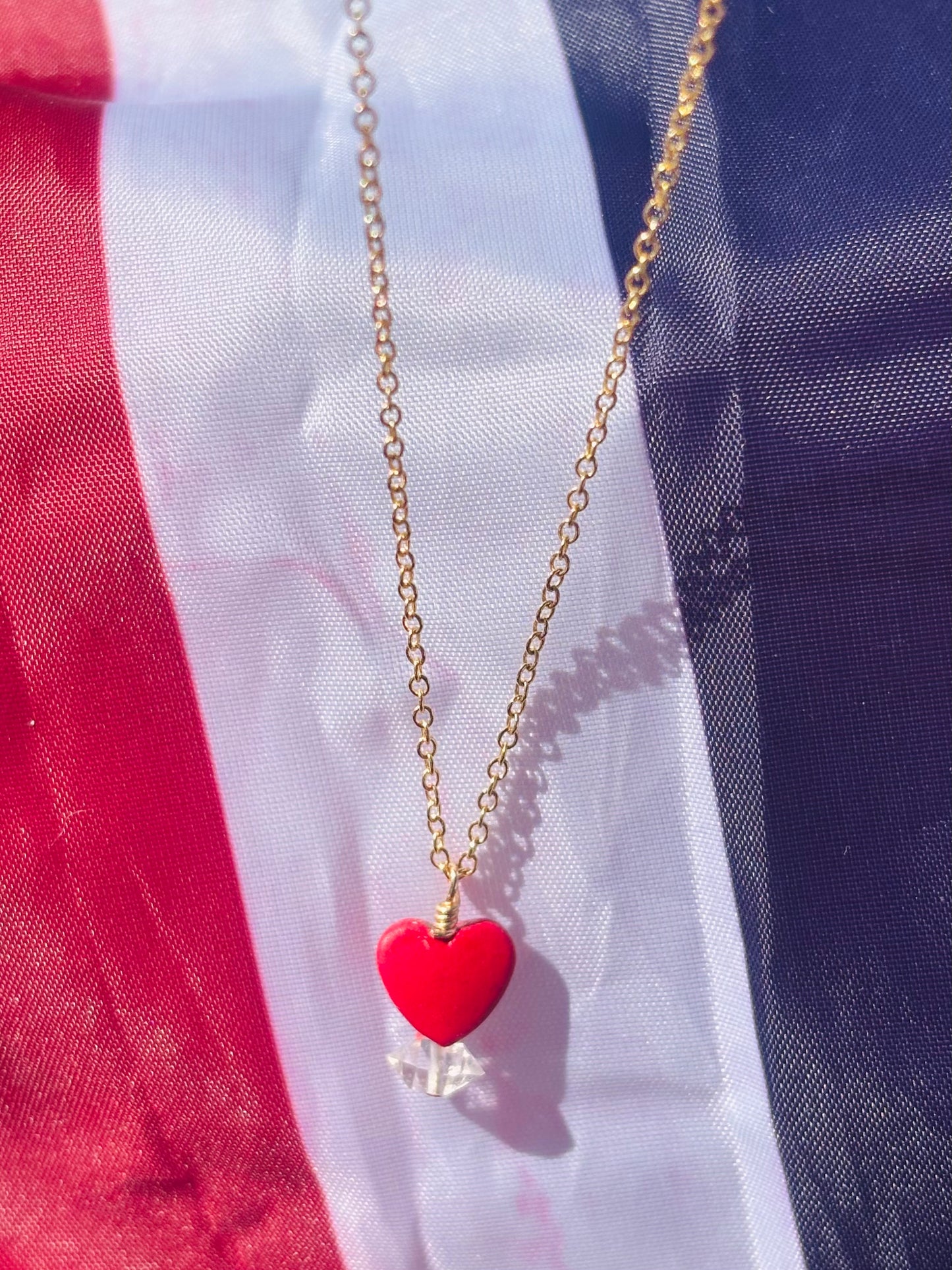 *heart necklace