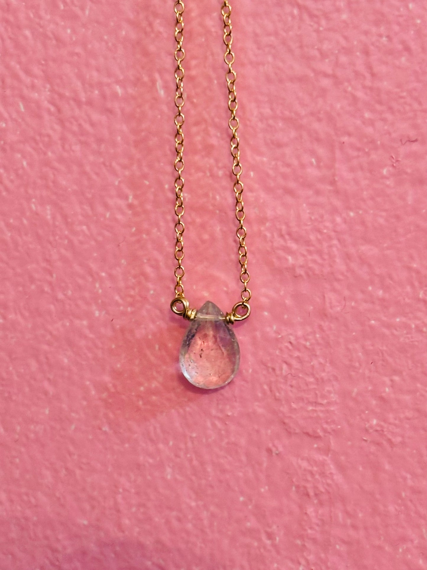 Topaz necklace