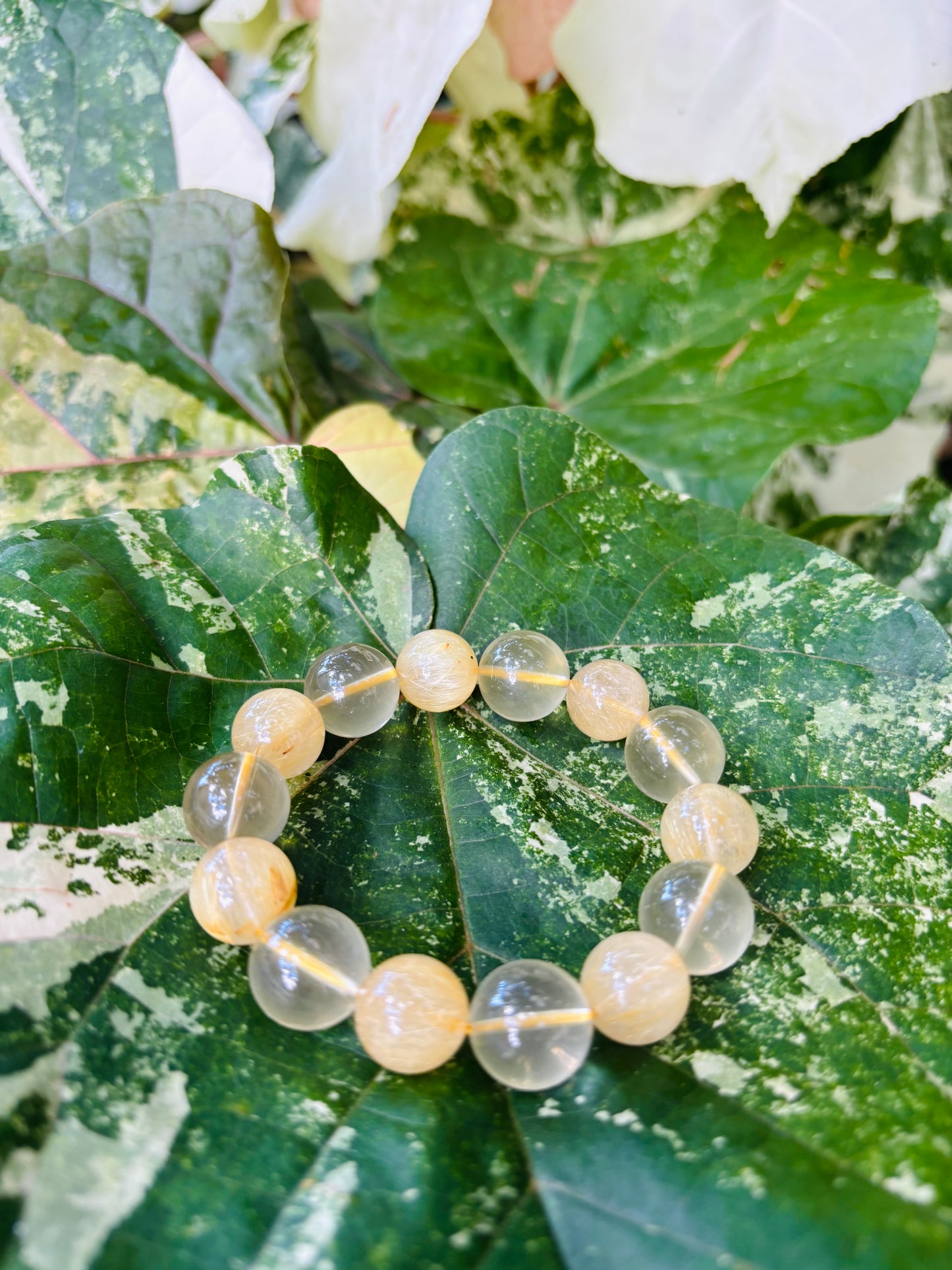 #Yellow Rutile & Lemon Citrine