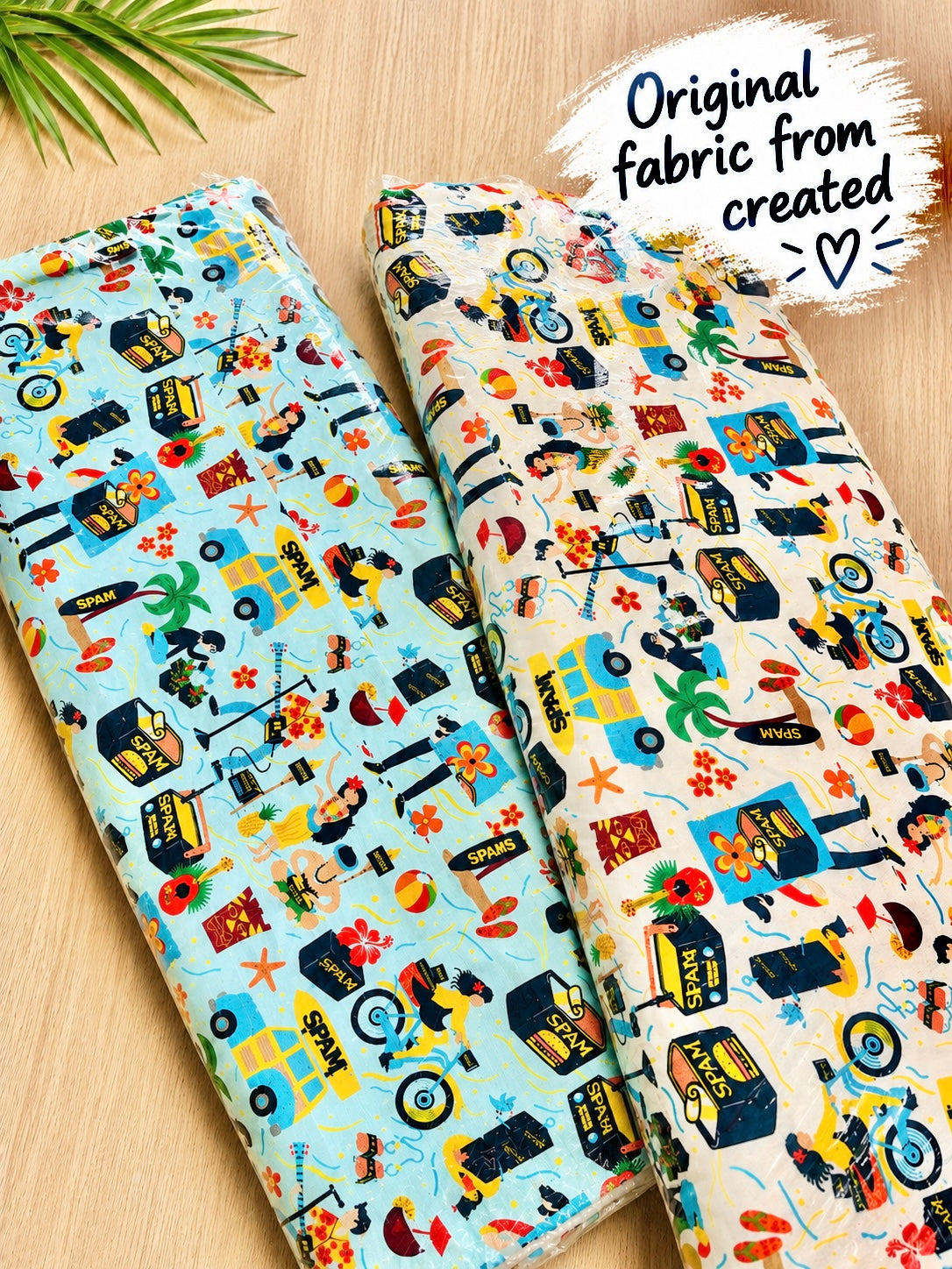 Handmade Hawaiian Print Zipper Pouch-Tropical Aloha Print