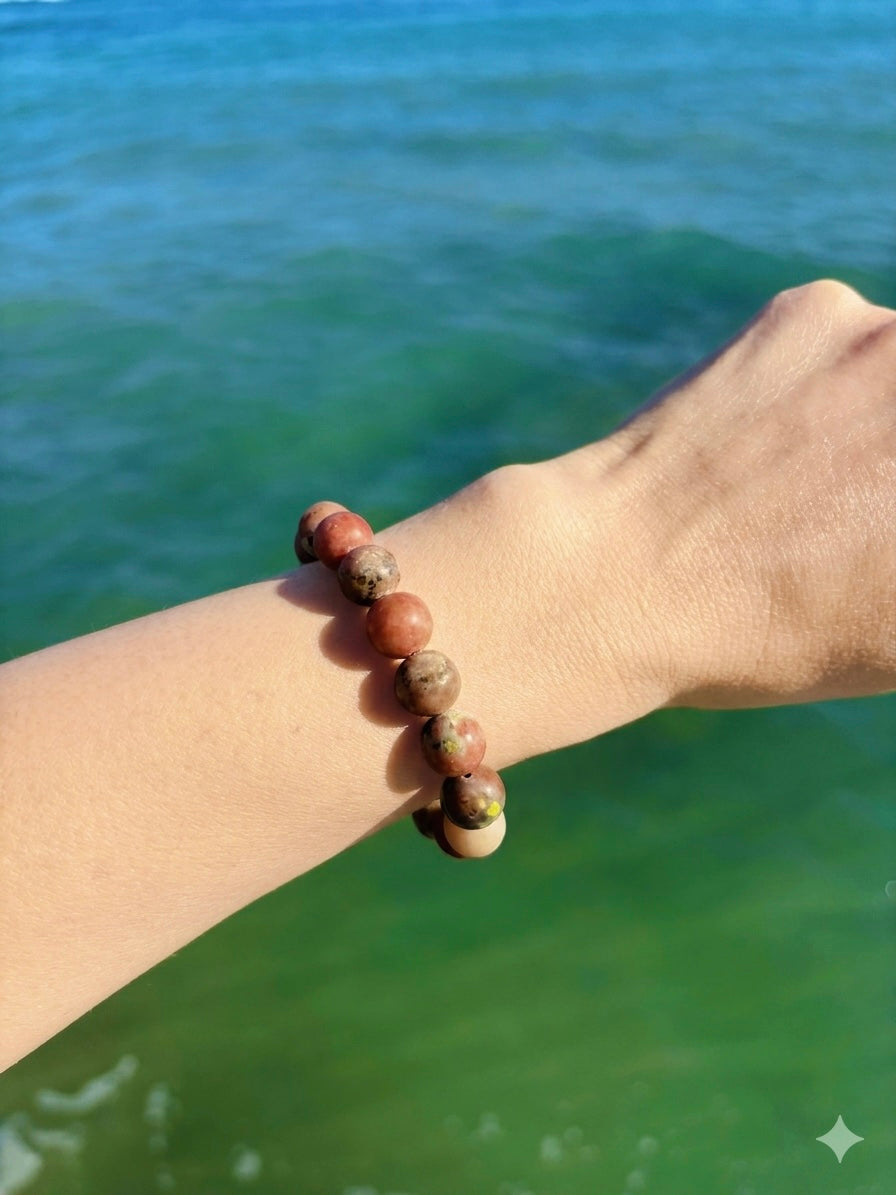 Pink jasper 10mm