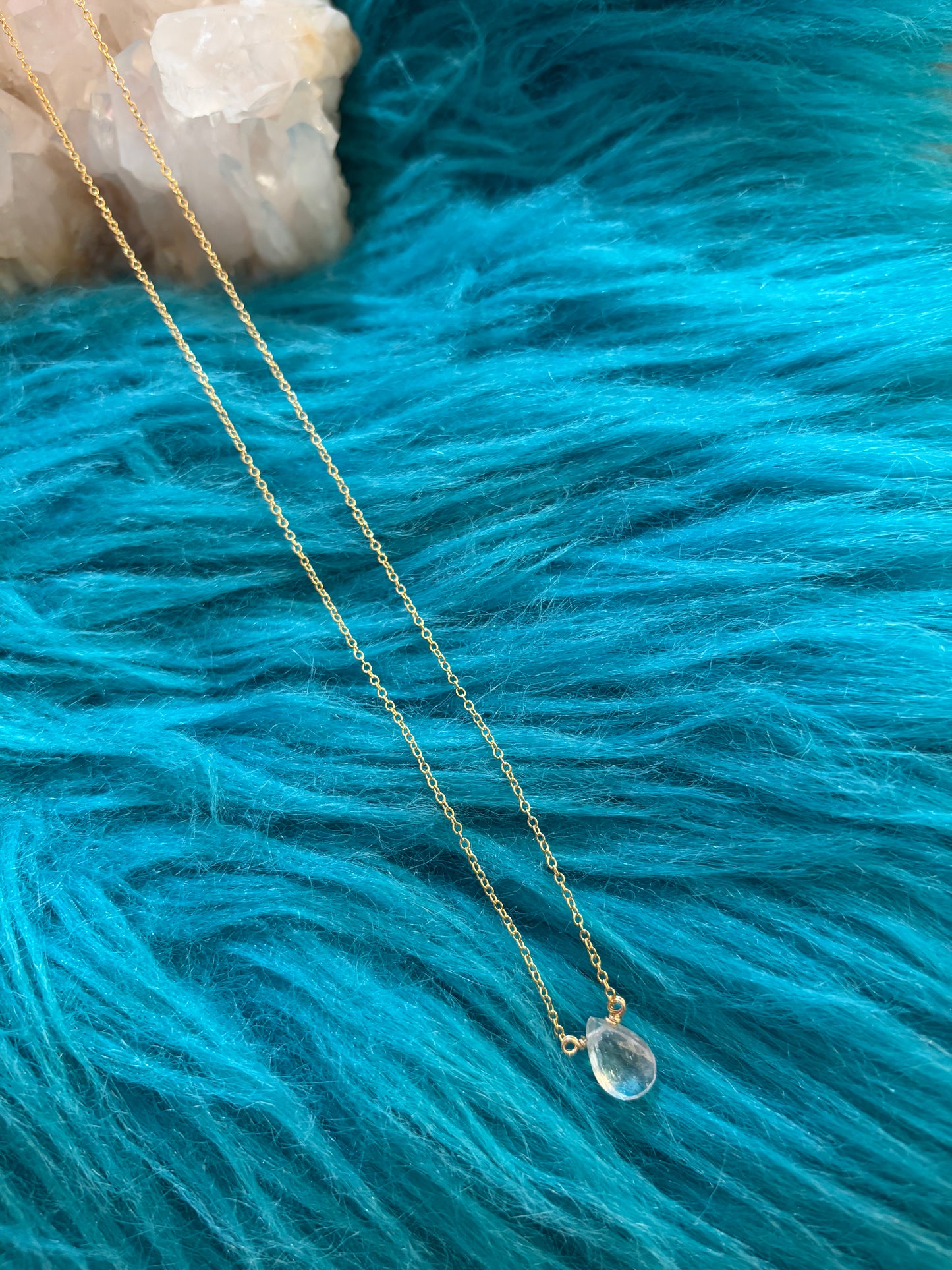Topaz necklace