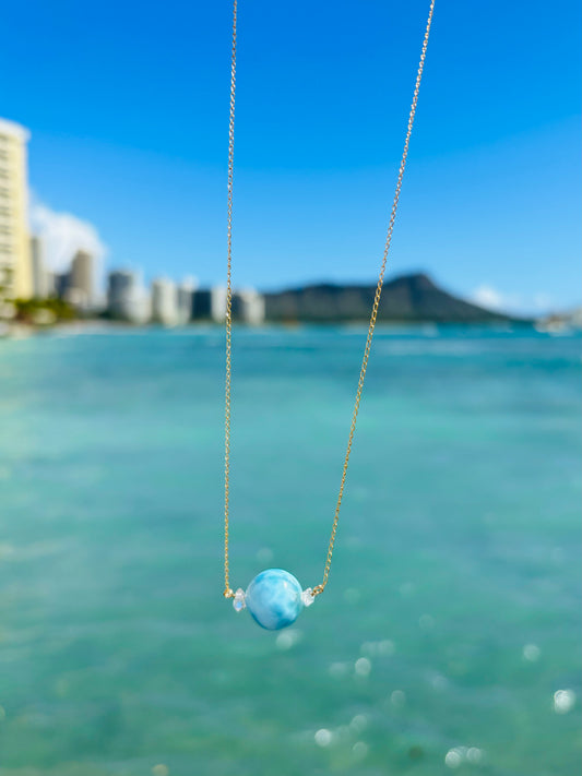 #Larimar Necklace(ラリマーネックレス)