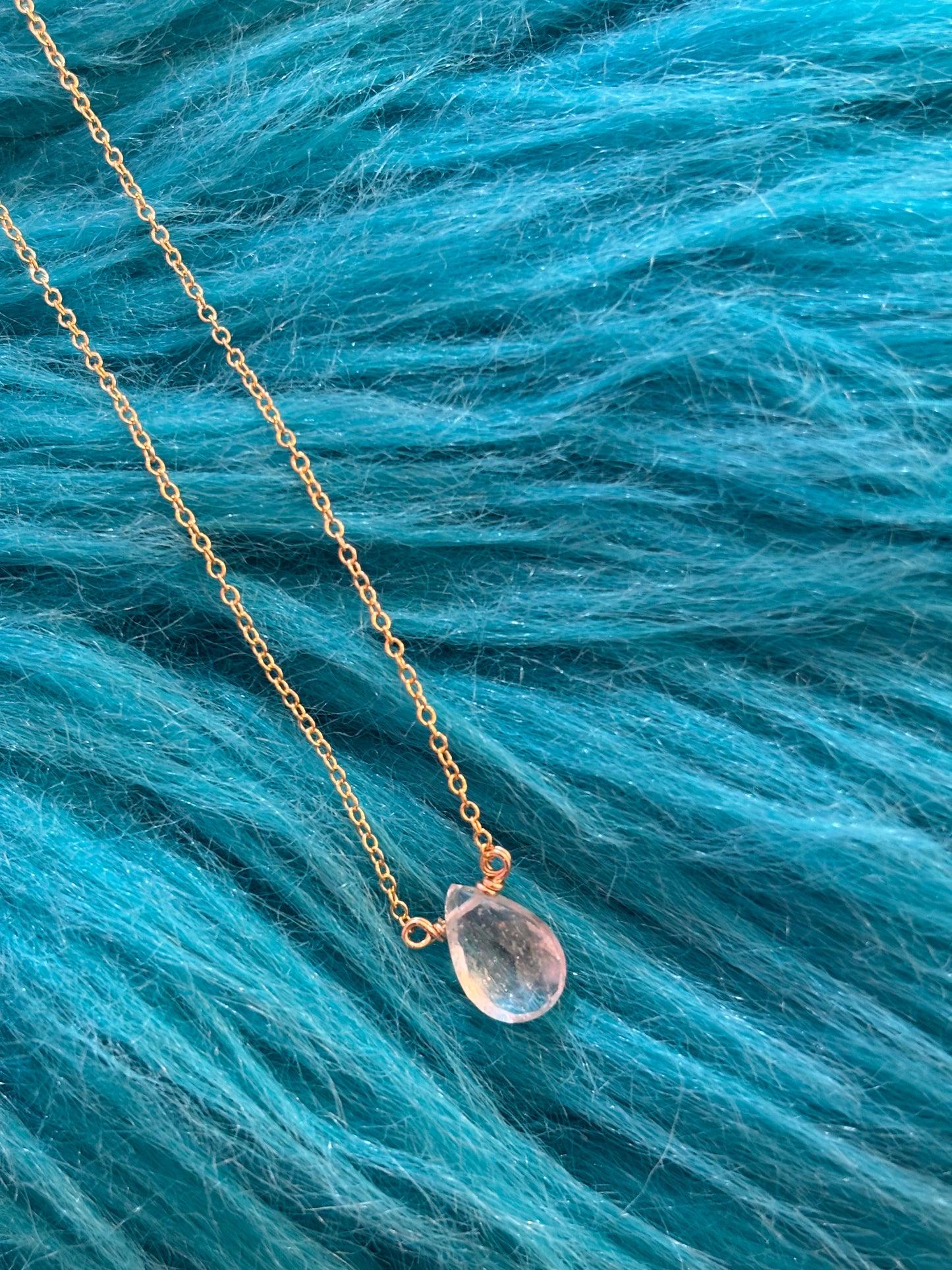 Topaz necklace