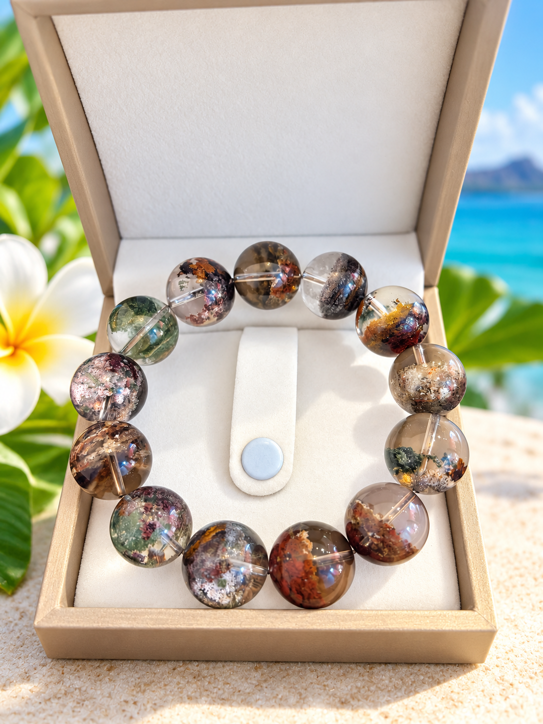 超極上 Monet Garden Quartz 18mm (お客様ご依頼分)