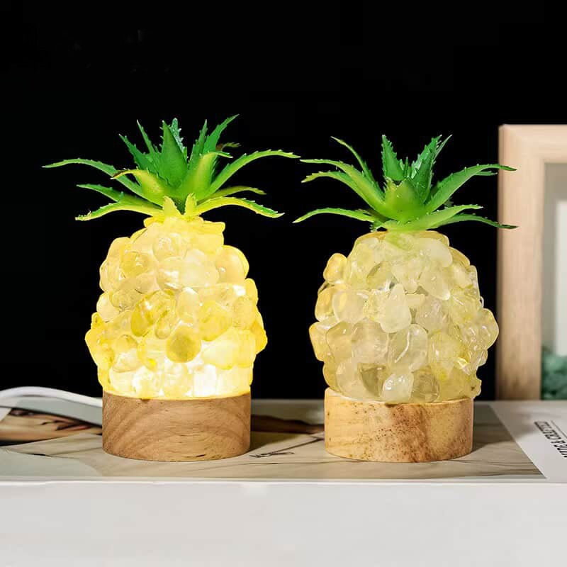 Pineapple Lamp citrine