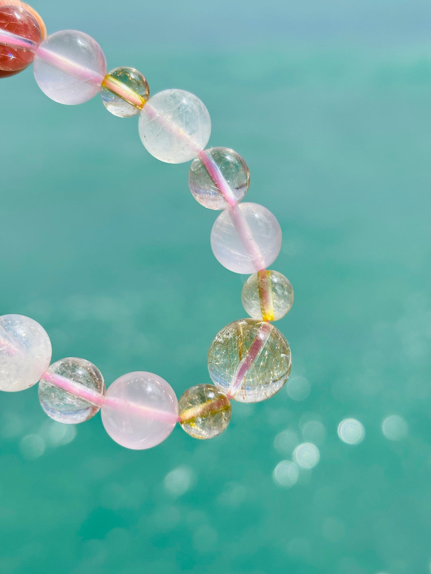 Pink&Gold Rutile コンビ