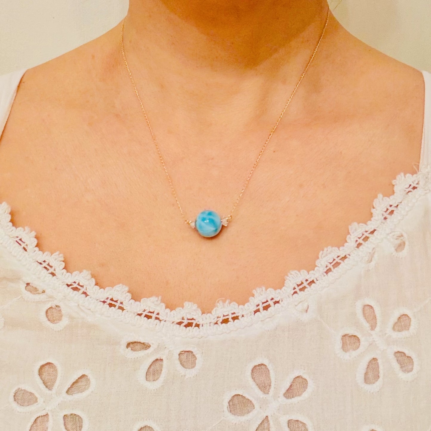 Larimar Necklace(ラリマーネックレス)