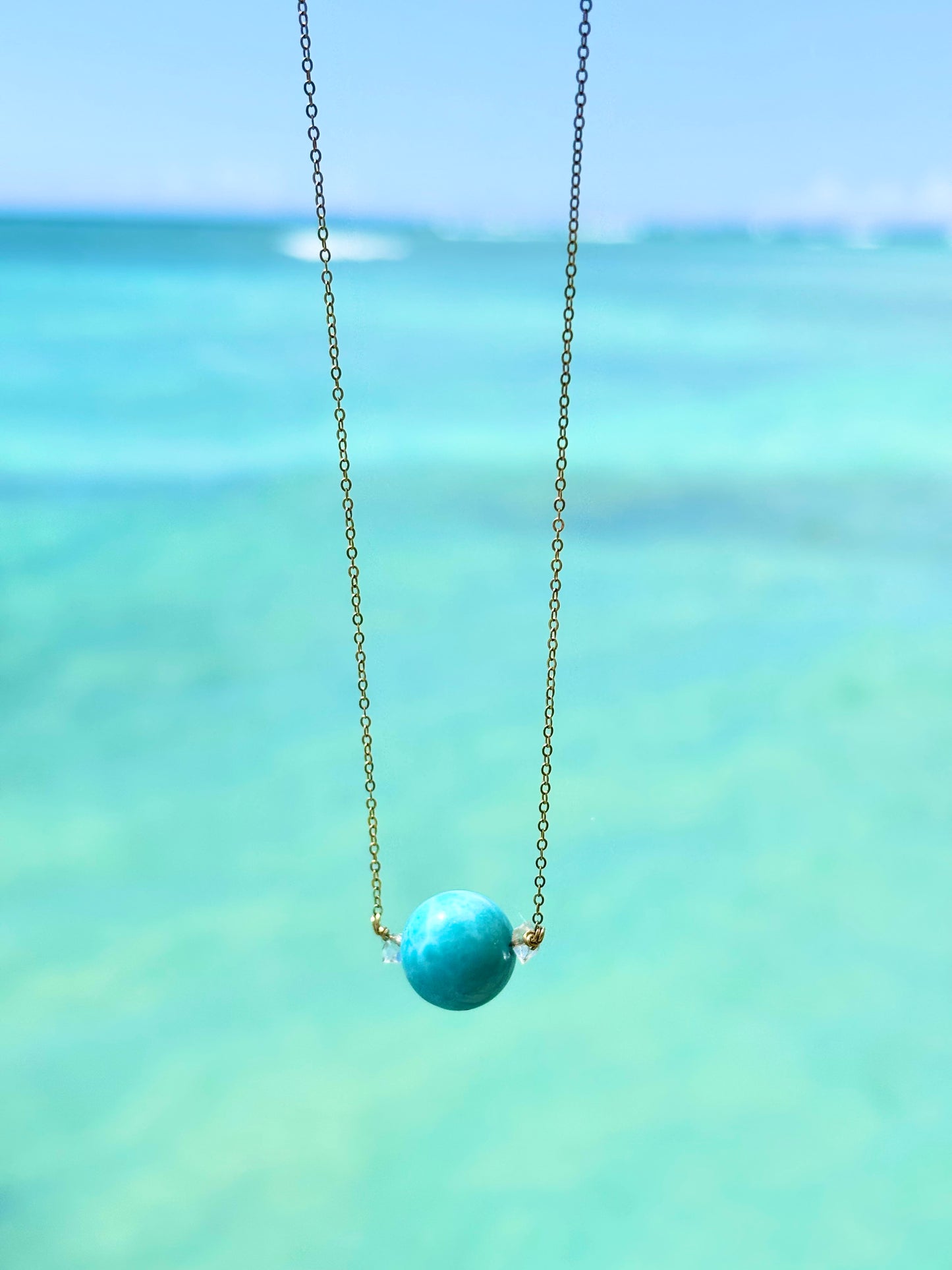 Larimar Necklace(ラリマーネックレス)