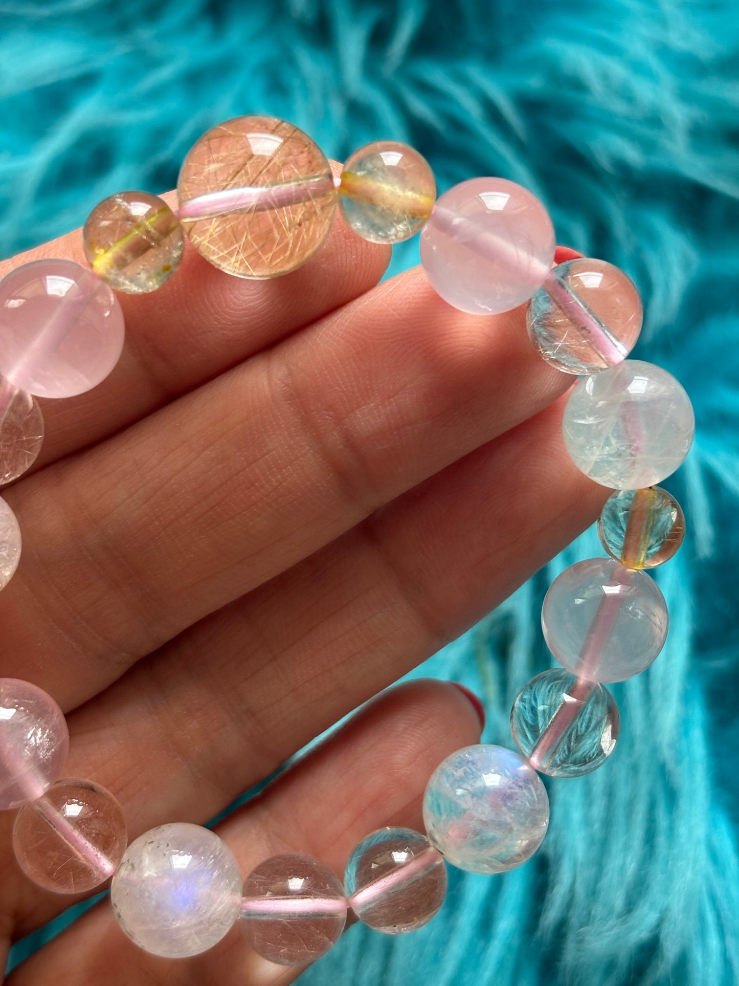 Pink&Gold Rutile コンビ