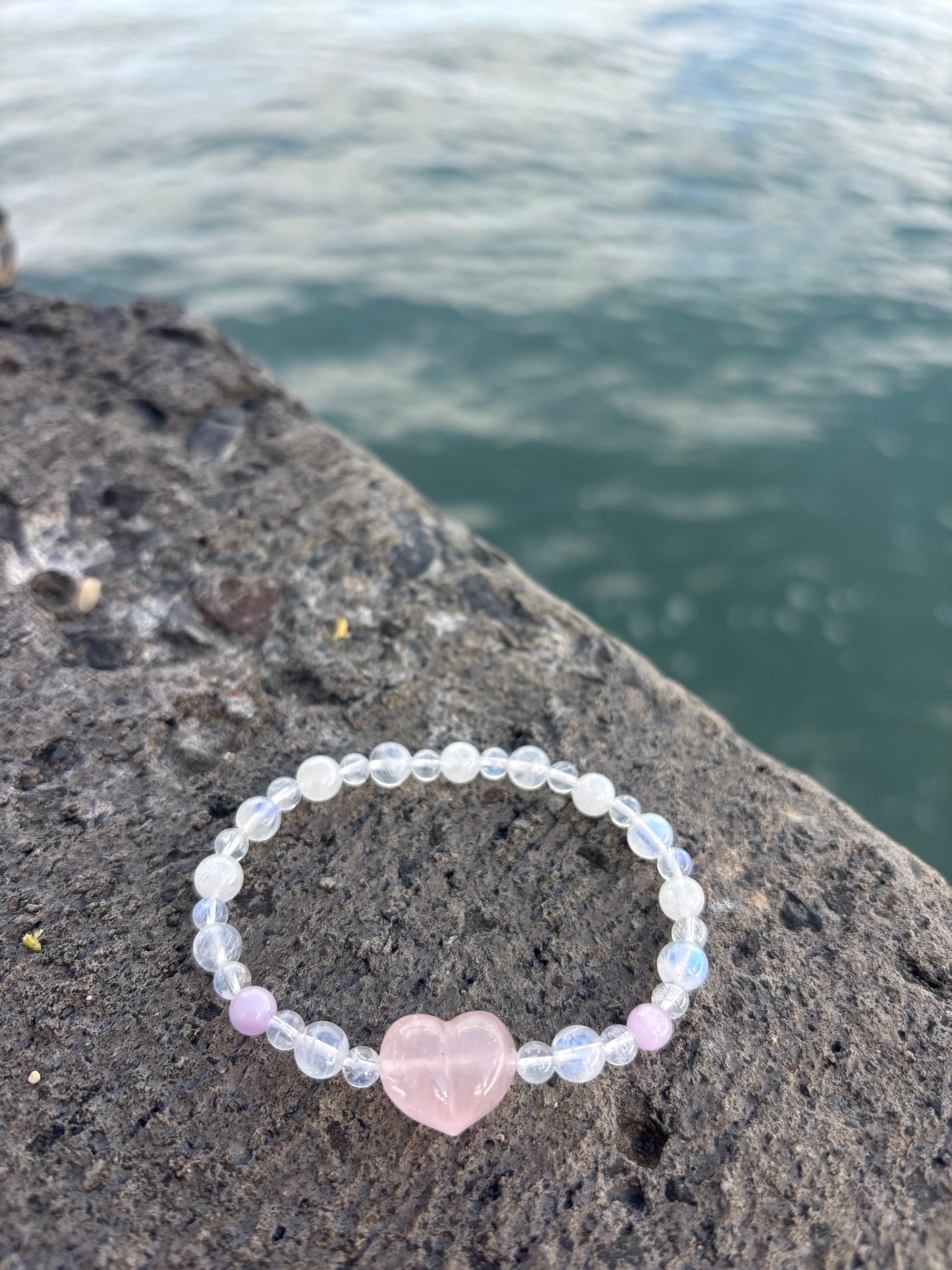 #ALOHA🩷Rose Quartz Bracelet⓵