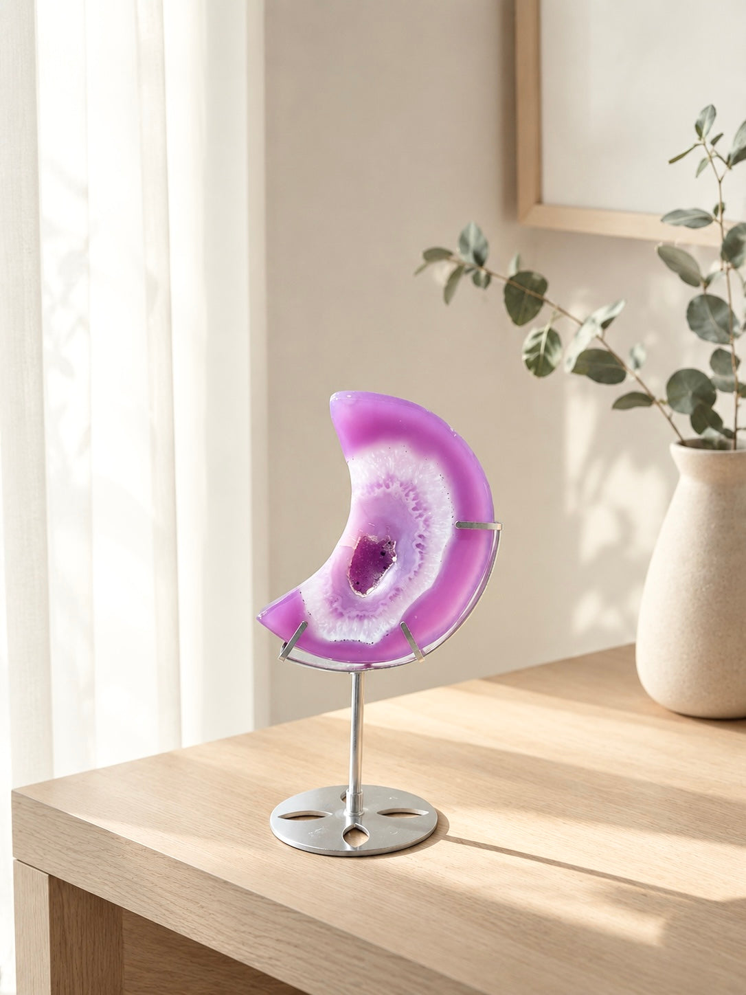 #Jelly Moon Agate Moon