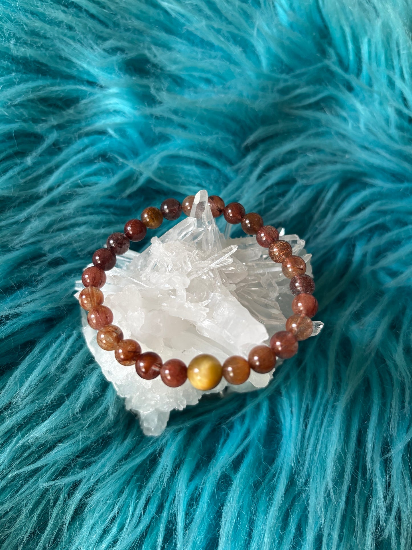 #Rutile quartz ブロンズ7mm