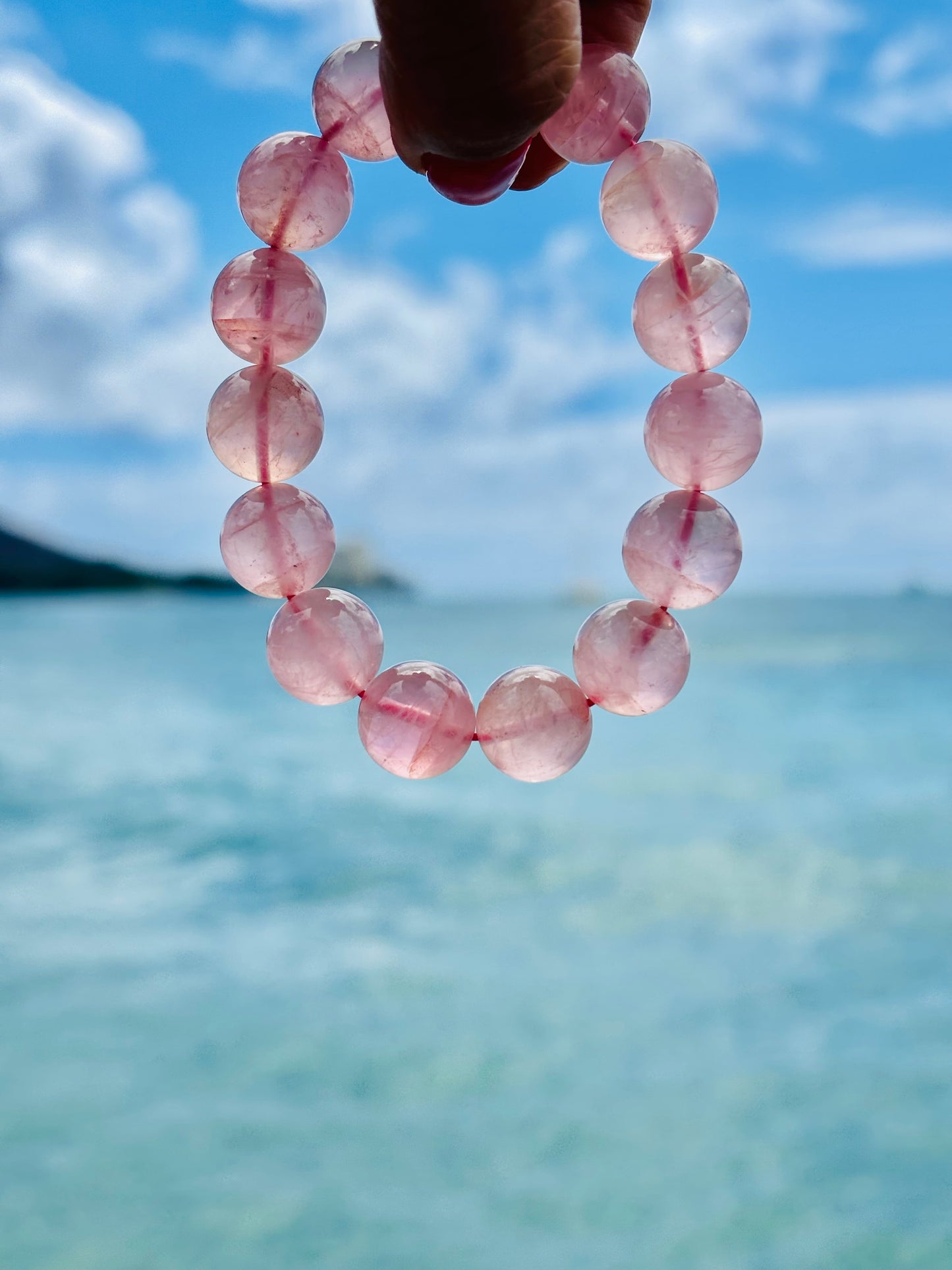 #マダガスカルRose Quartz 12mm