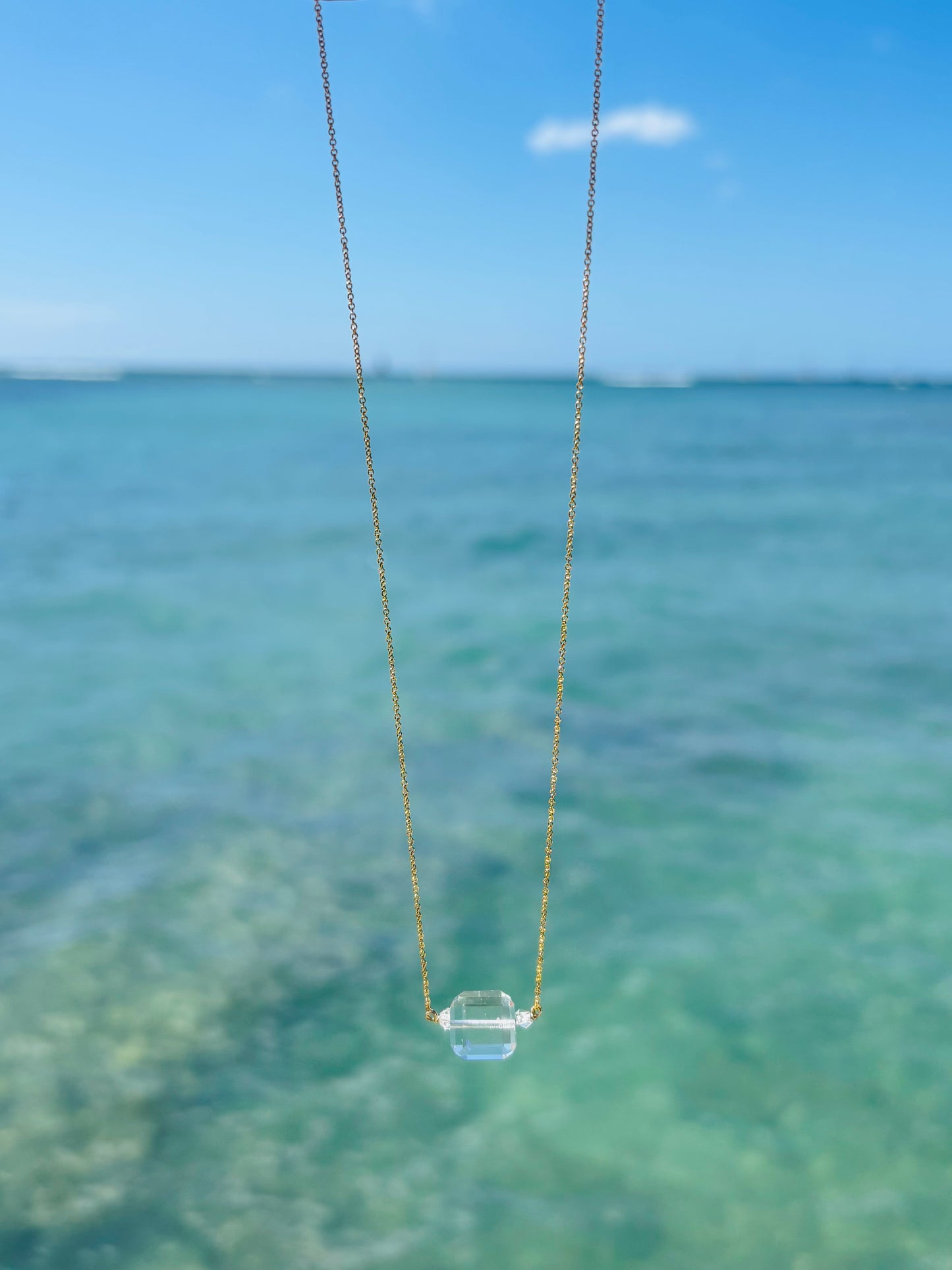 Crystal+Herkimer Necklace