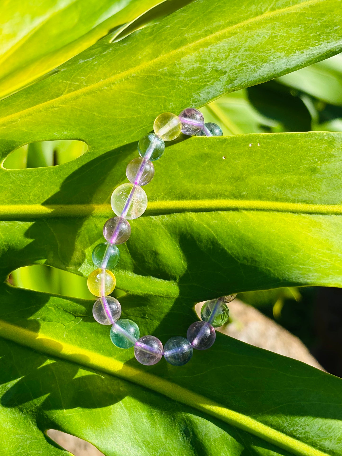 フローライトブレスレット