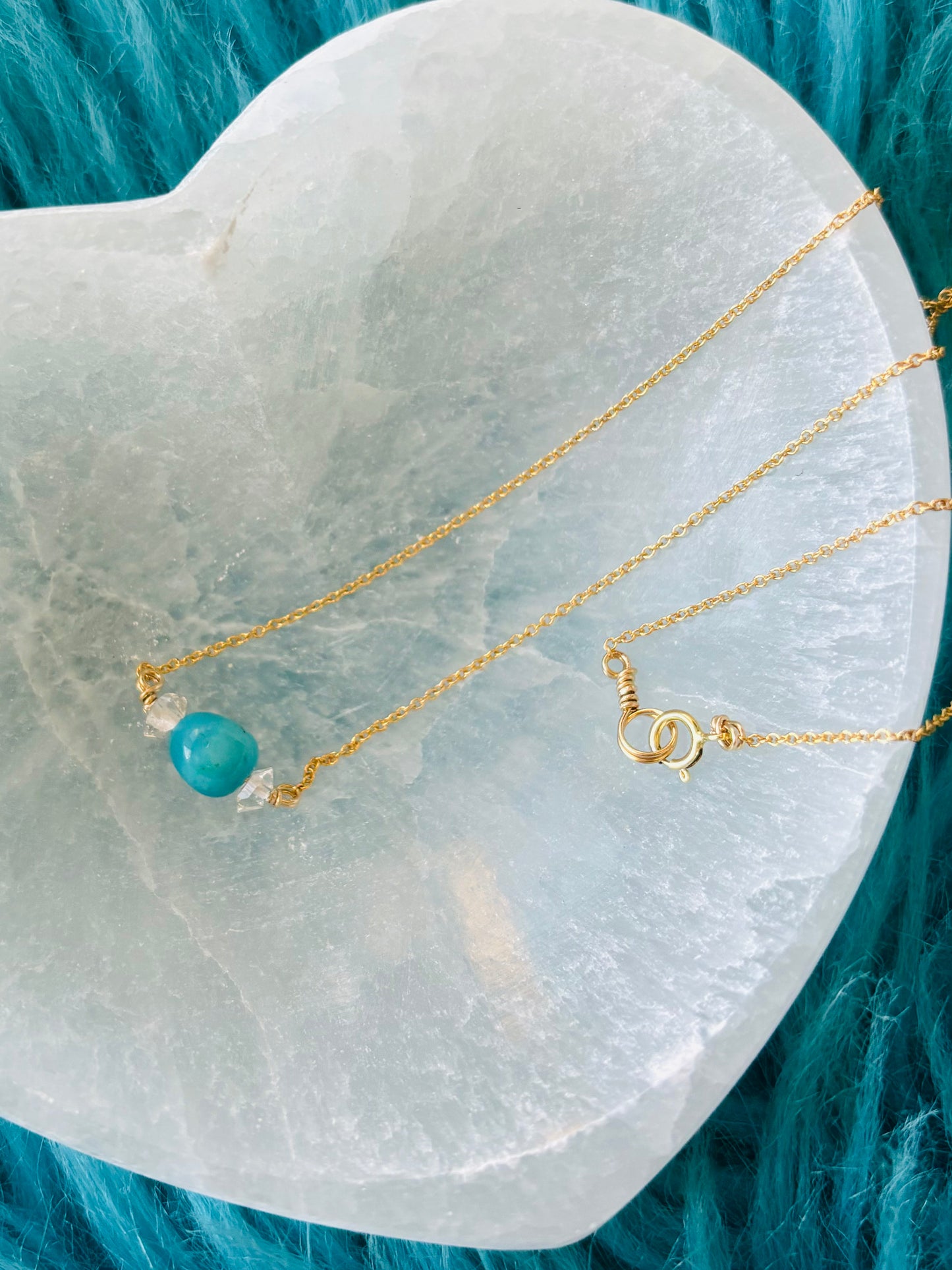 Sleeping Beauty turquoiseネックレス