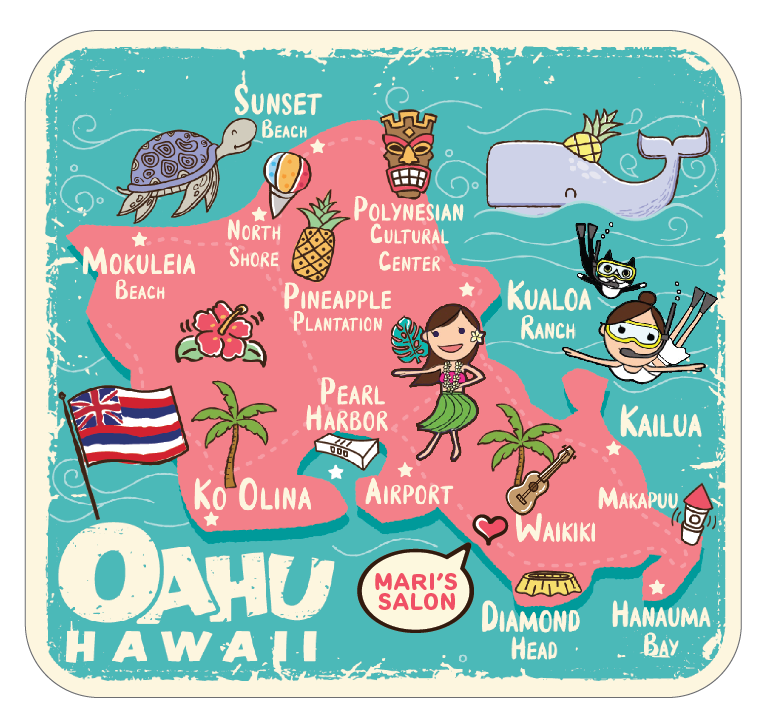 Original Sticker -OAHU-