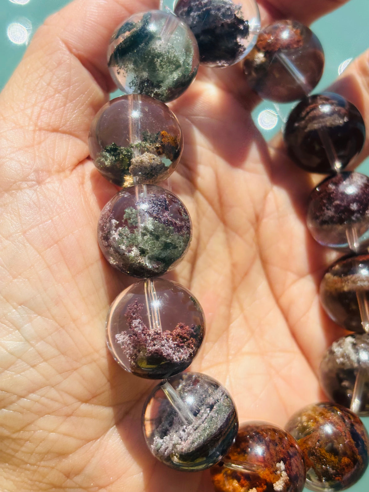 超極上　Monet Garden Quartz 18mm (お客様ご依頼分)