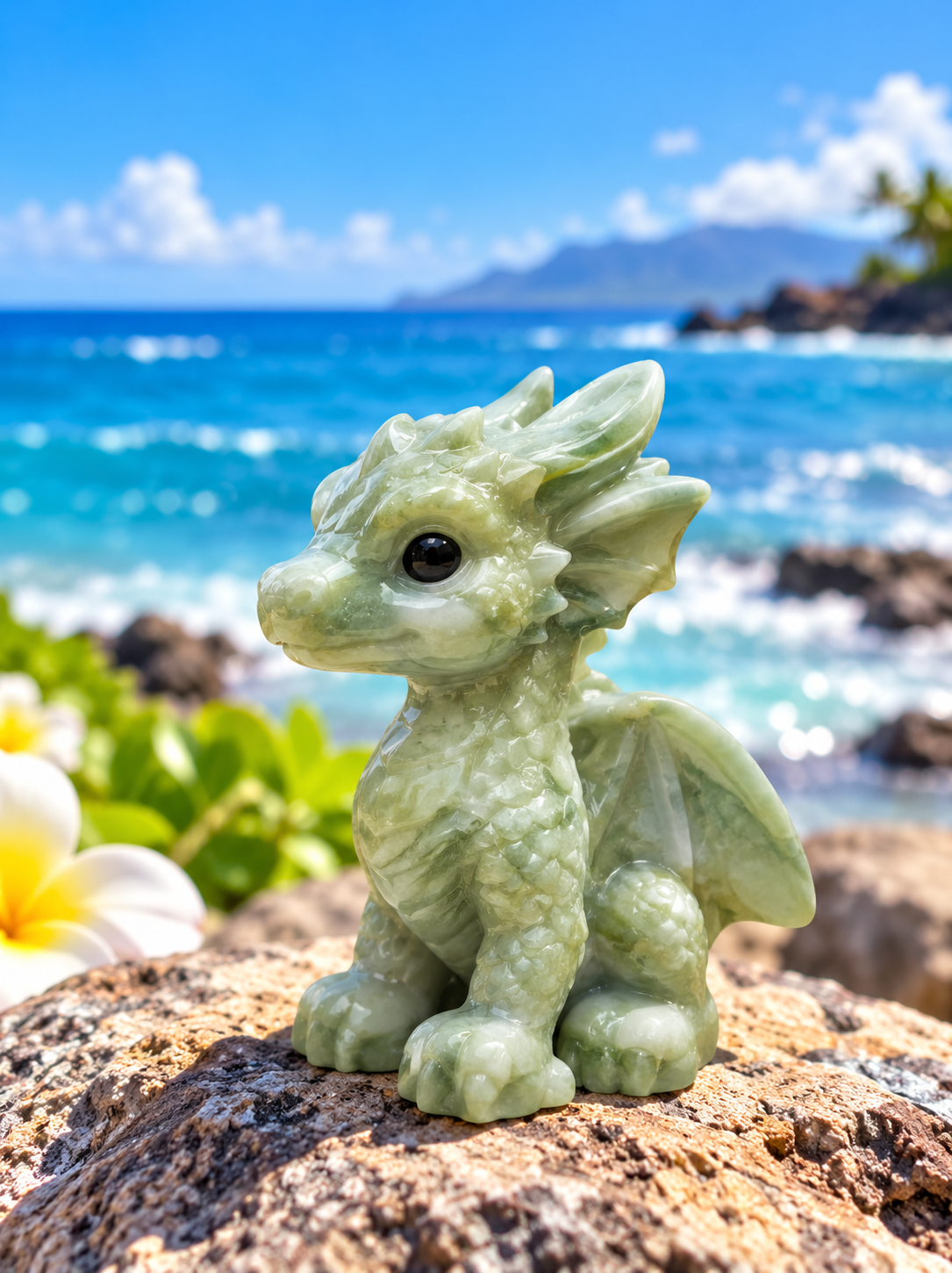 #翡翠　Dragon Lemon Jade