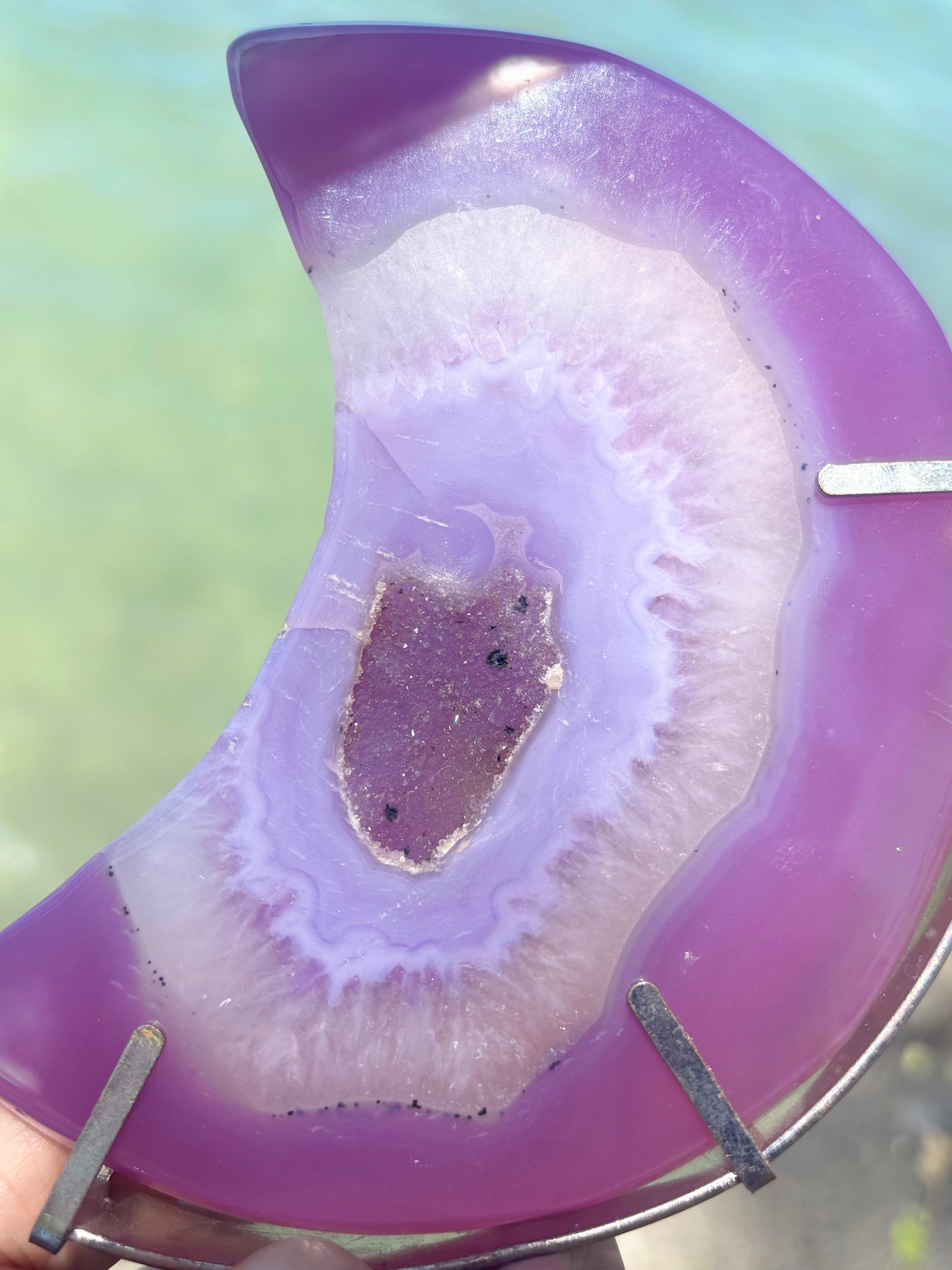 #Jelly Moon Agate Moon