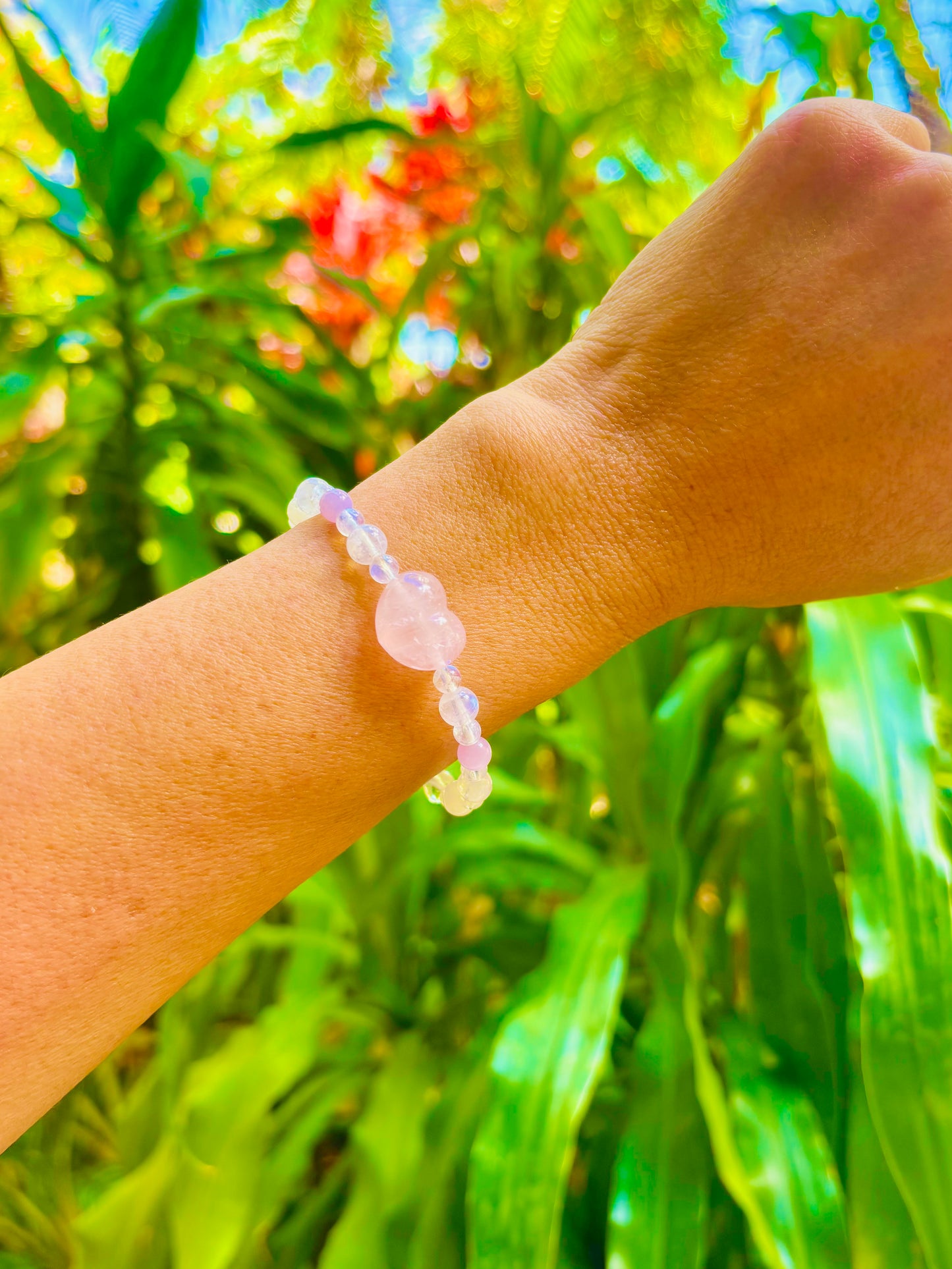 #ALOHA🩷Rose Quartz Bracelet⓵