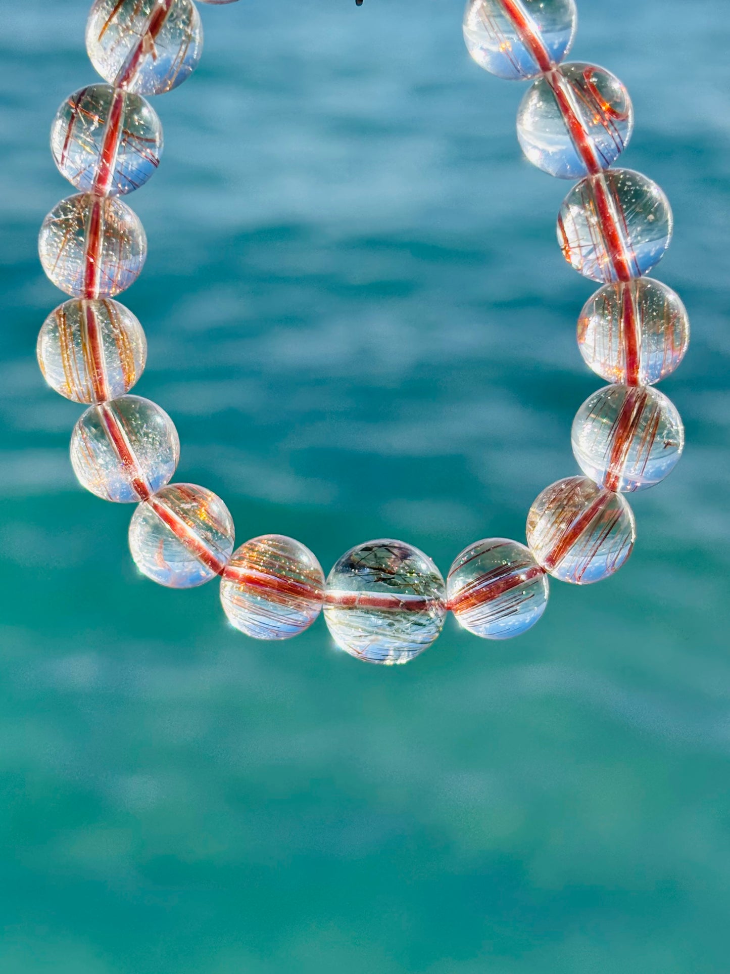 ルチルクォーツ10mm 19cm