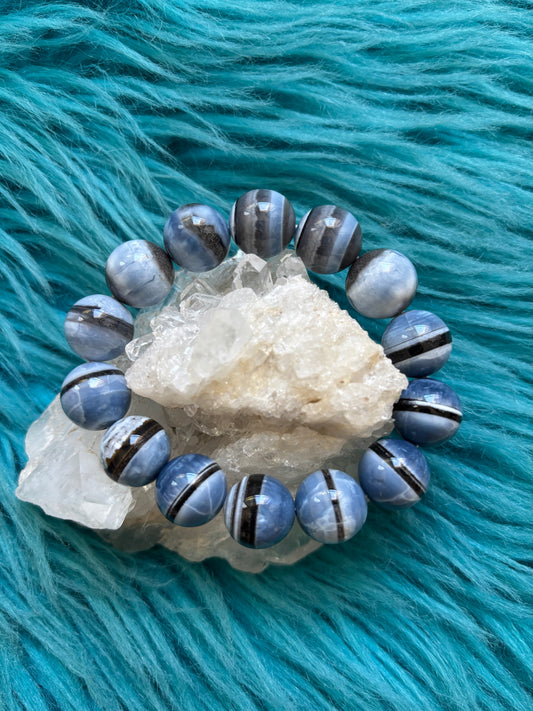 Blue Opal Bracelet 13.5mm