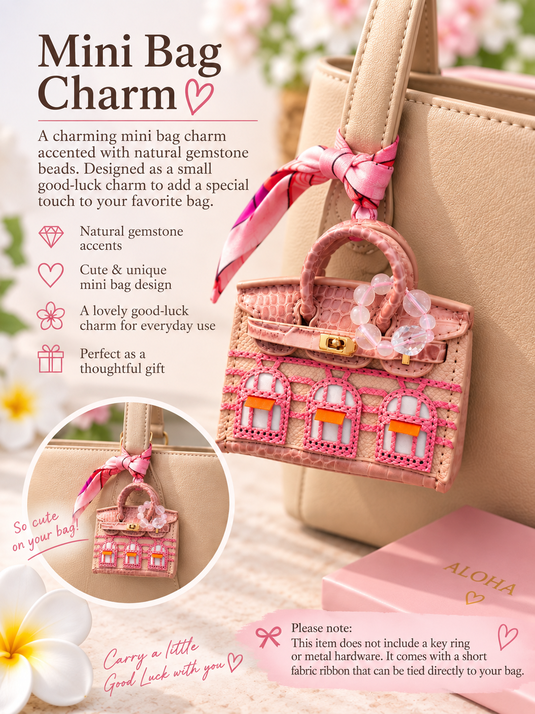 #Mini Bag charm