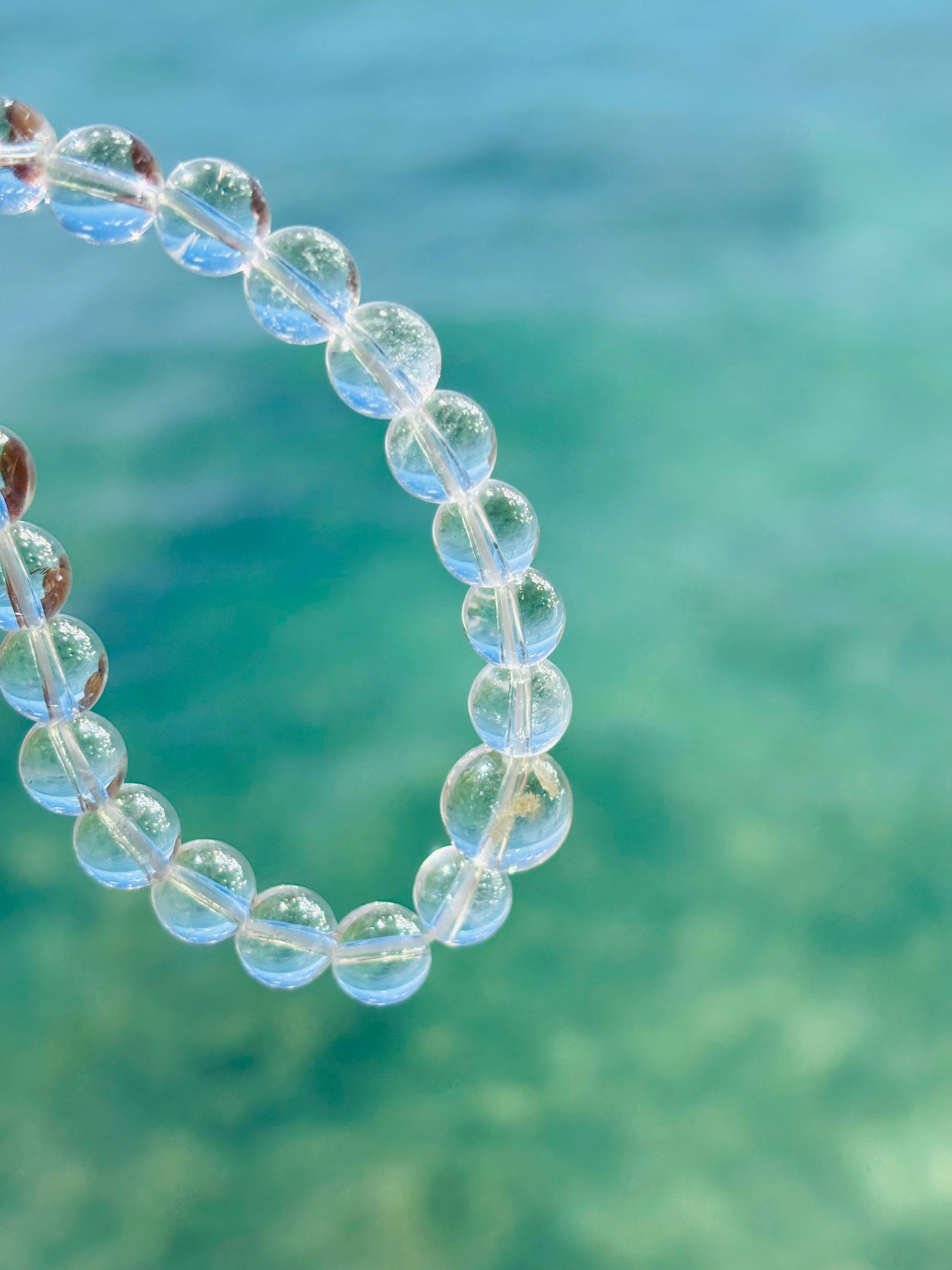 Larimar Necklace 10mm