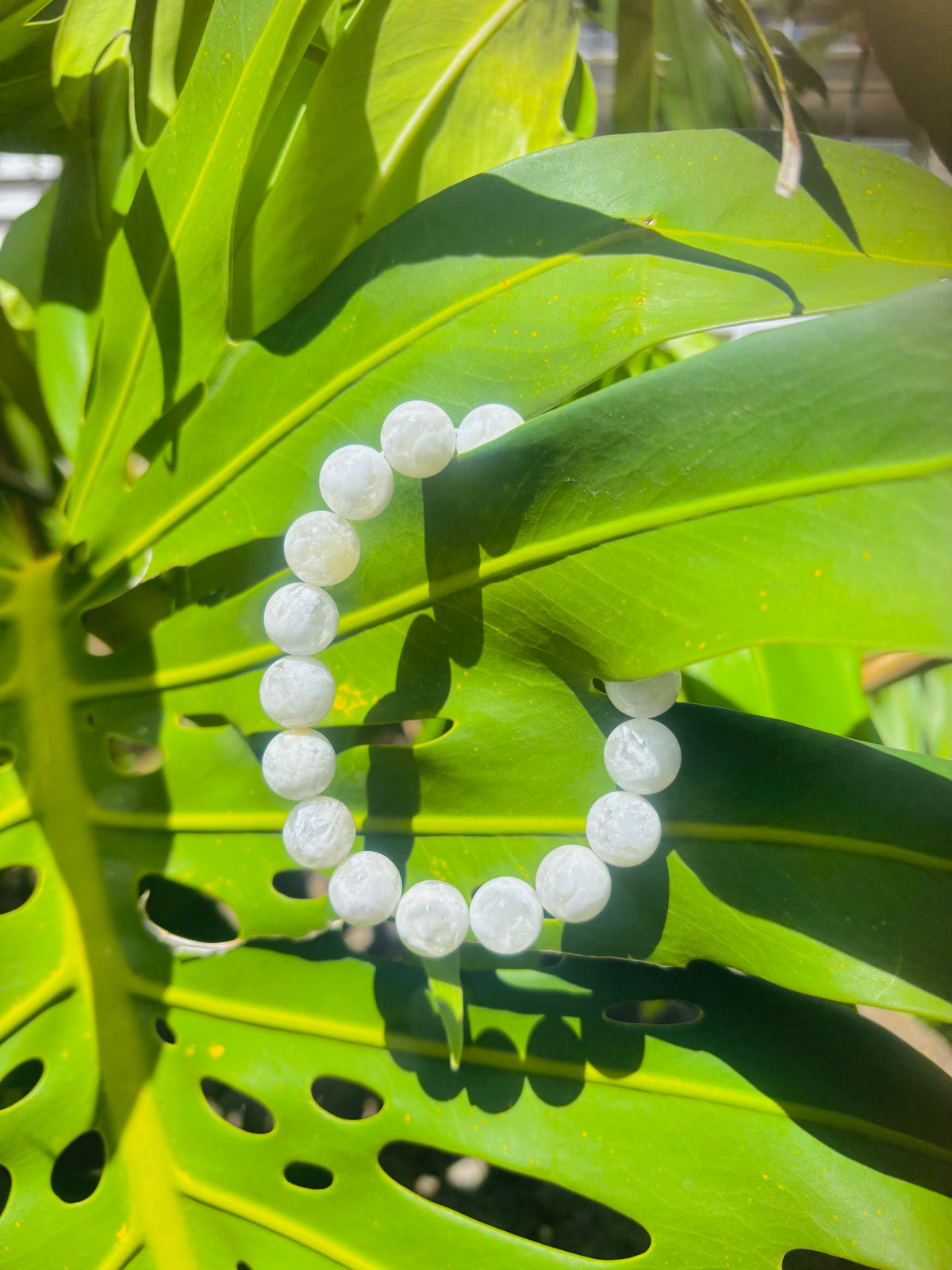 #White snowflake❄️Bracelet 12mm