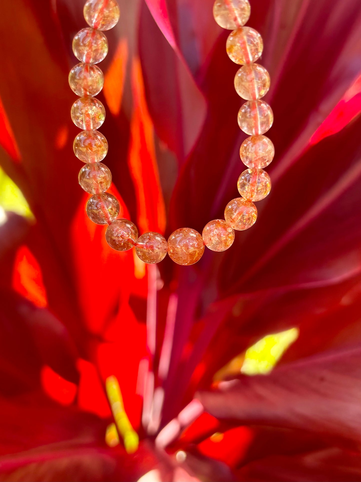 太陽の石 Sun stone 7.8mm