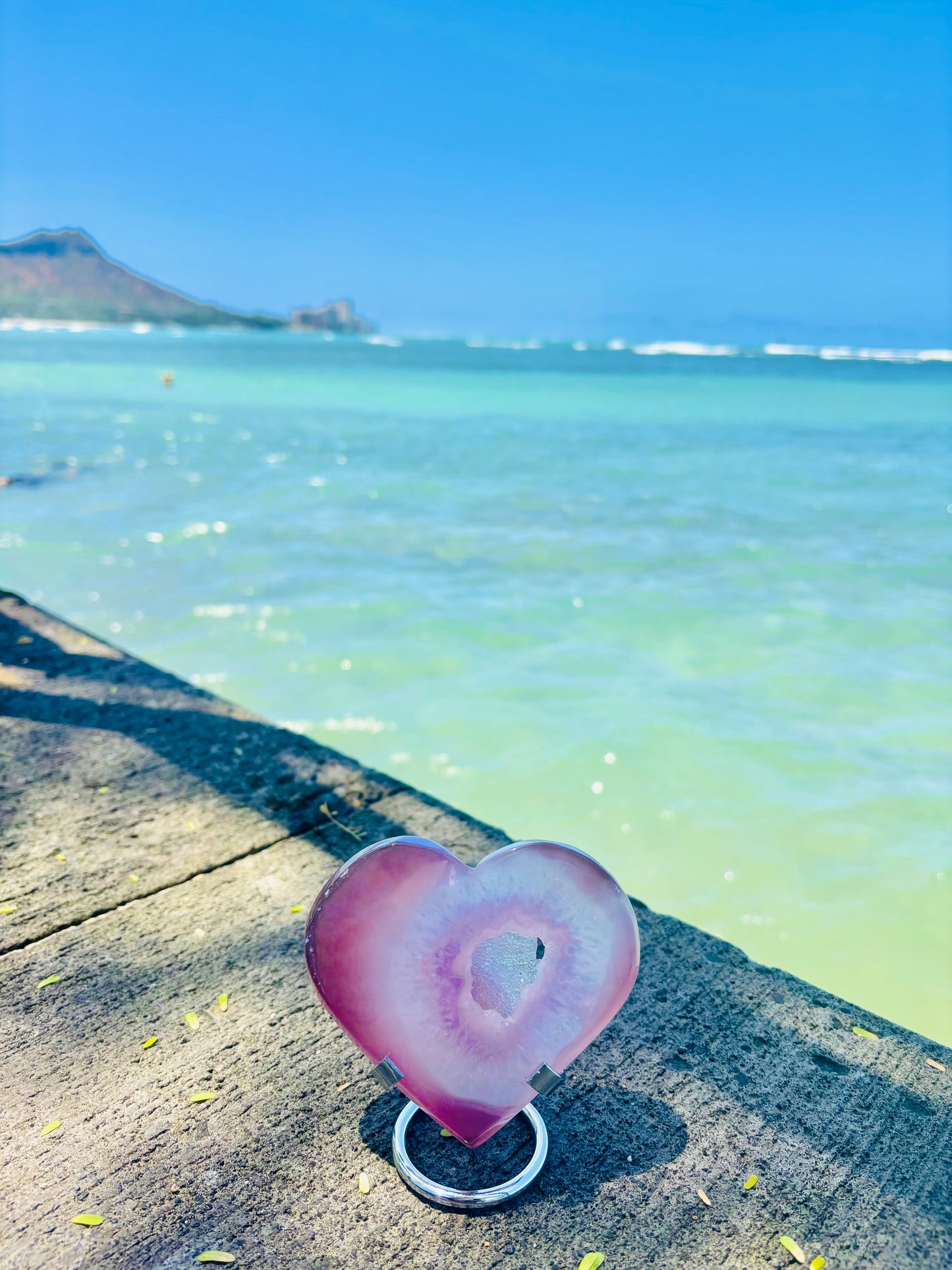 #Jelly Heart Agate