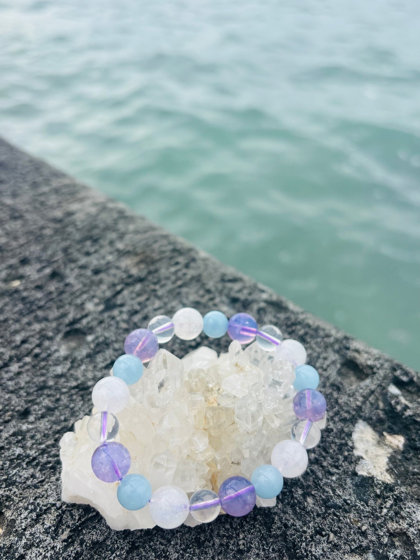 #Clear Energy Bracelet