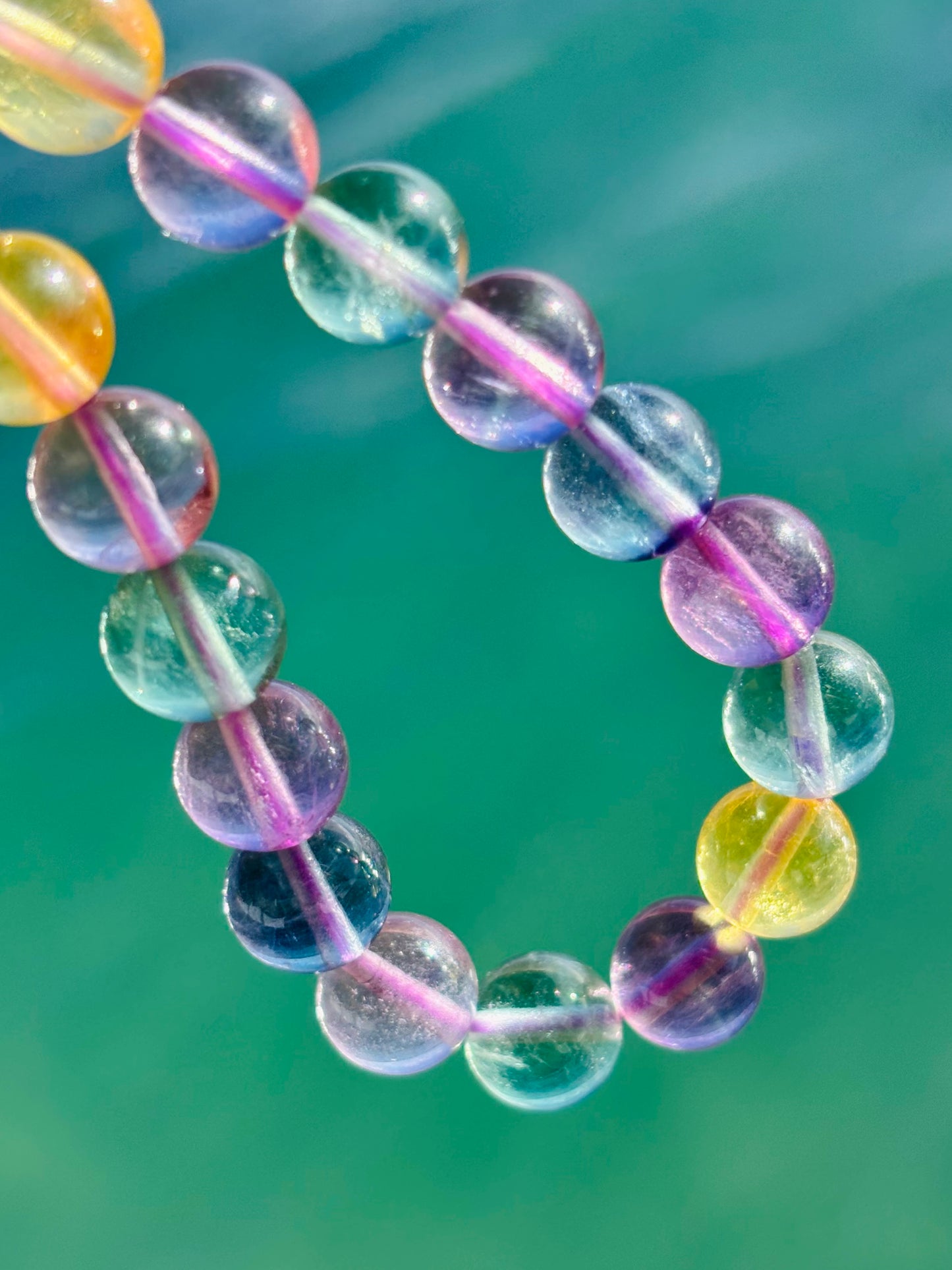 フローライトブレスレット