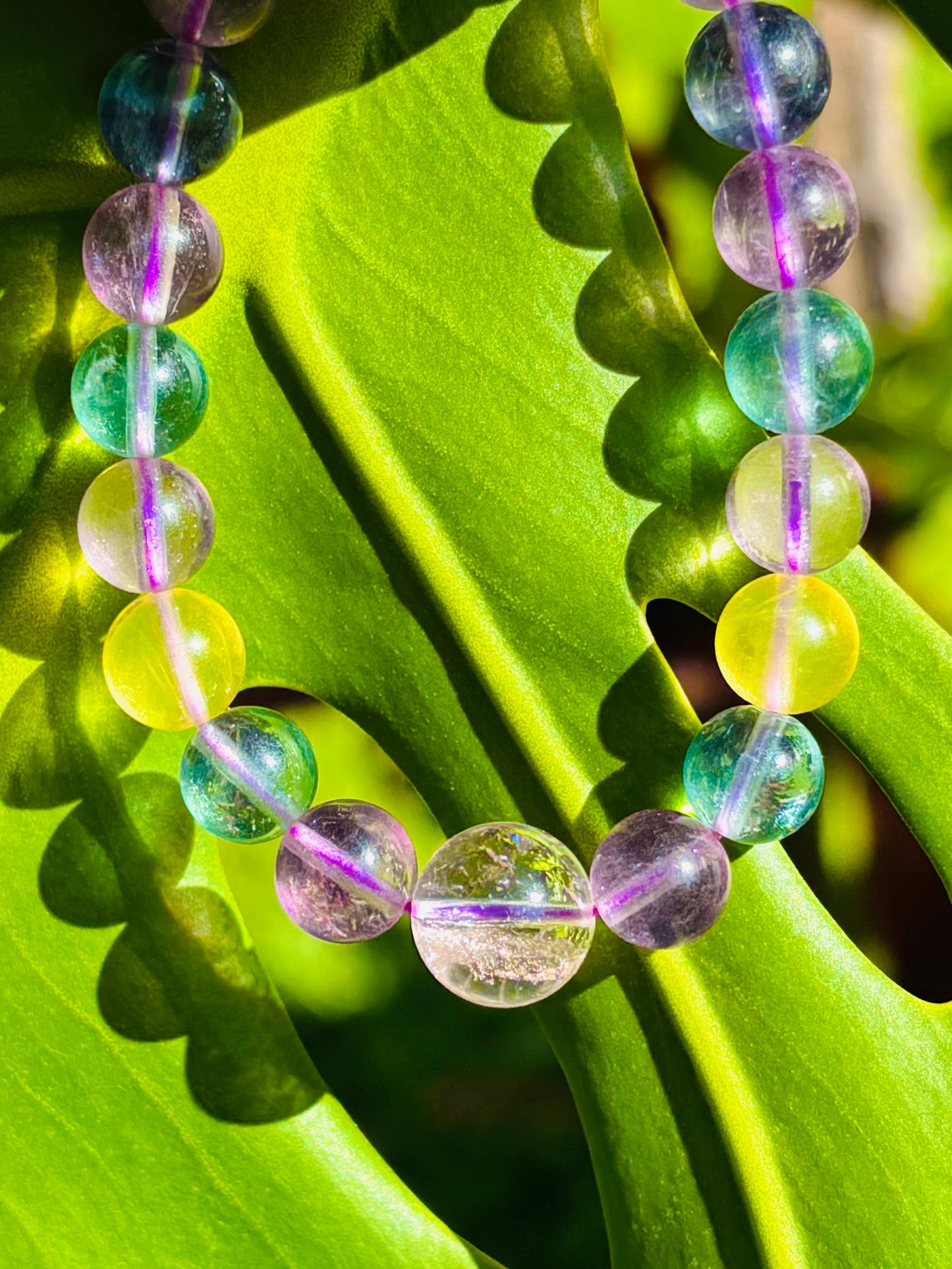 フローライトブレスレット