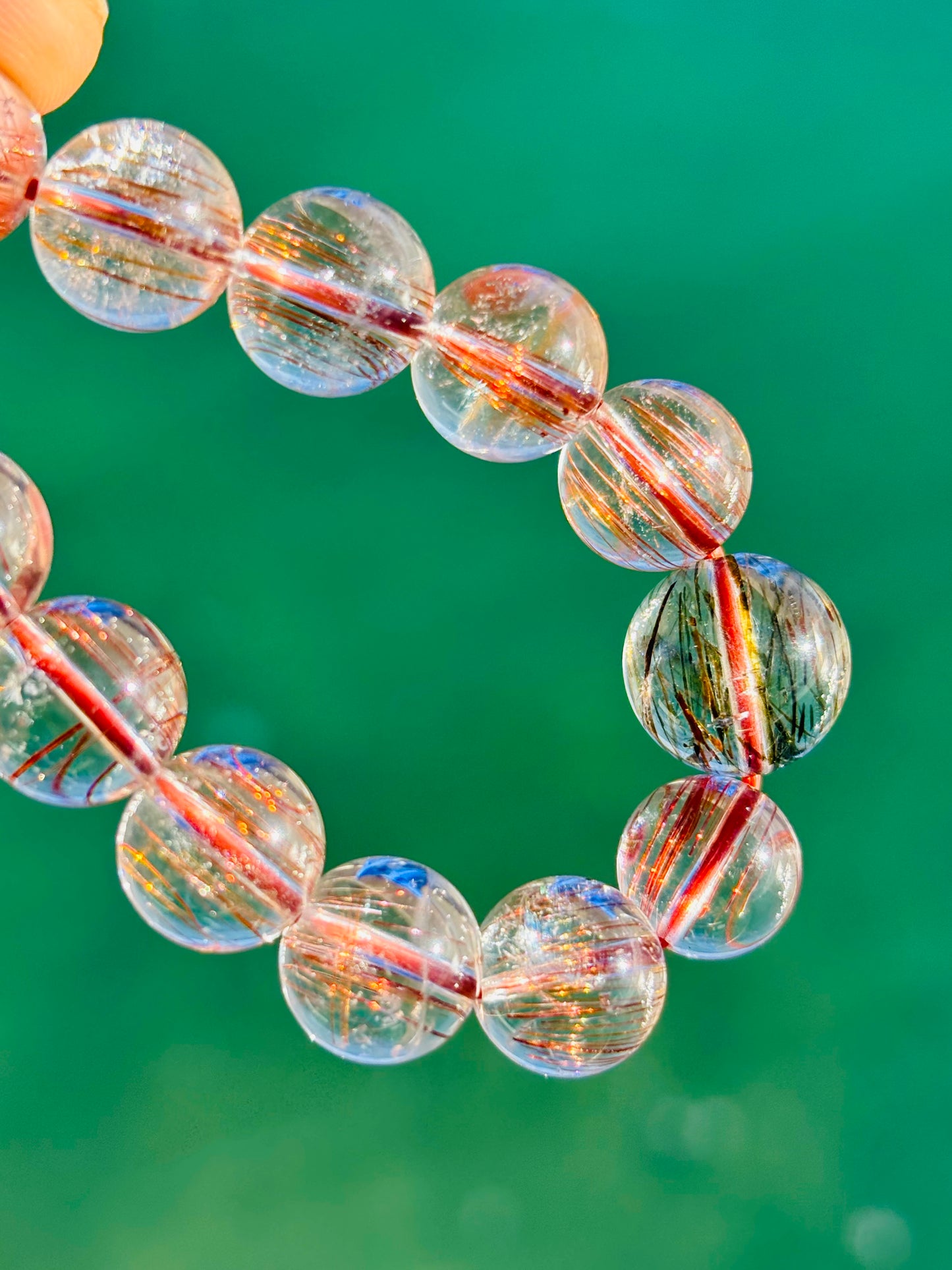 ルチルクォーツ10mm 19cm