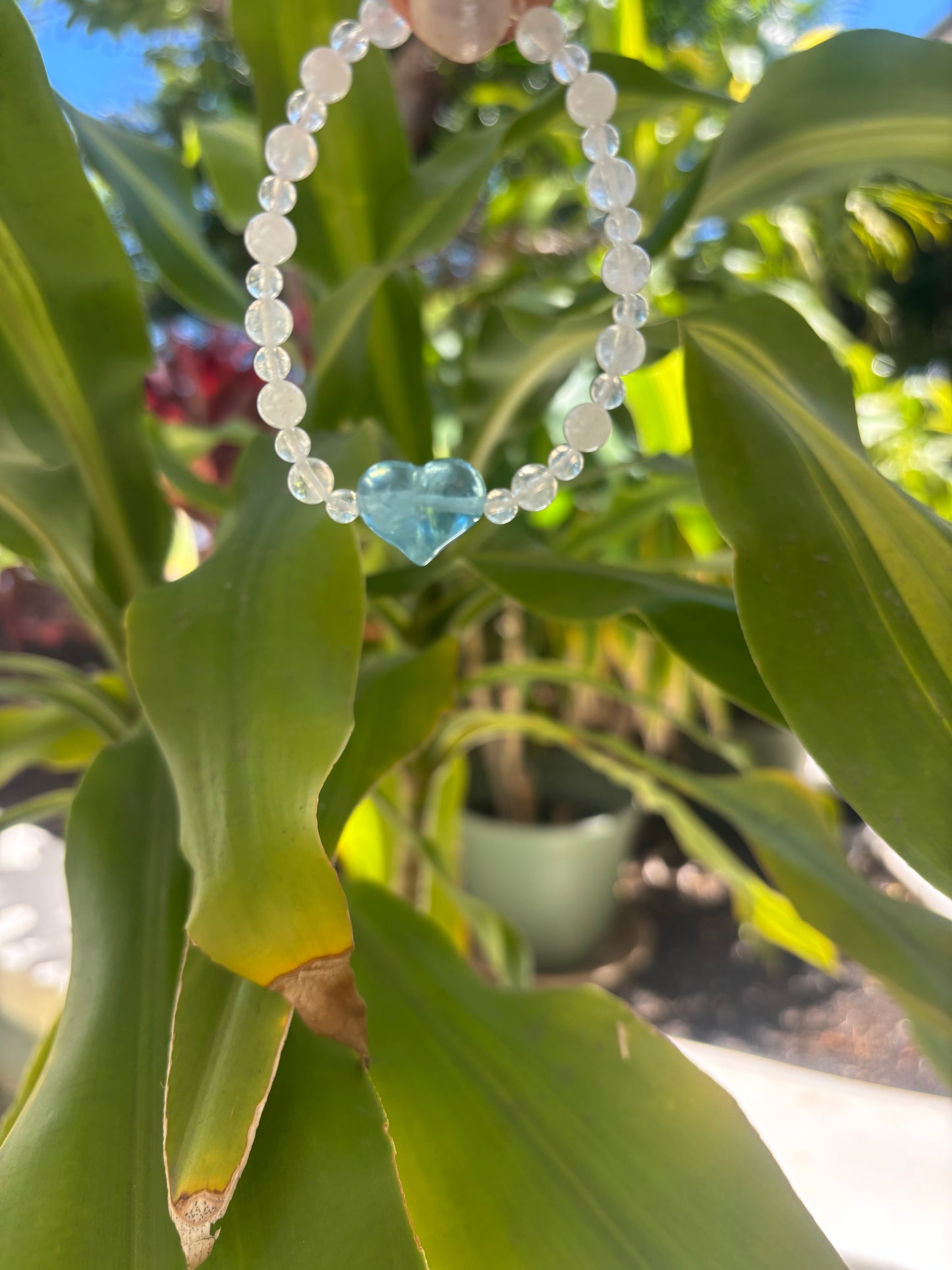 ALOHA💙Aqua Marine Bracelet⓵
