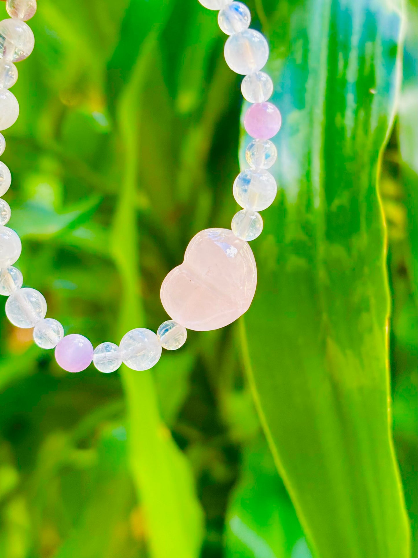 #ALOHA🩷Rose Quartz Bracelet⓵