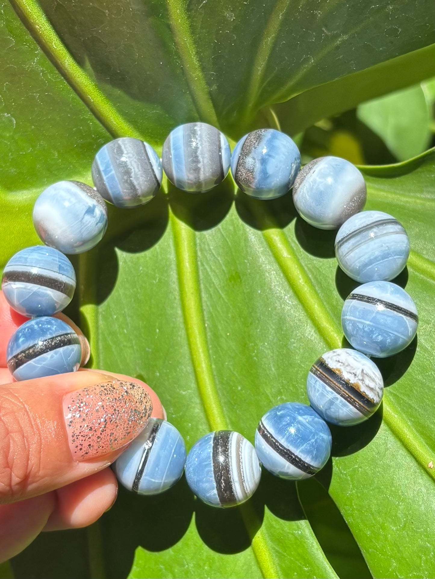 Blue Opal Bracelet 13.5mm