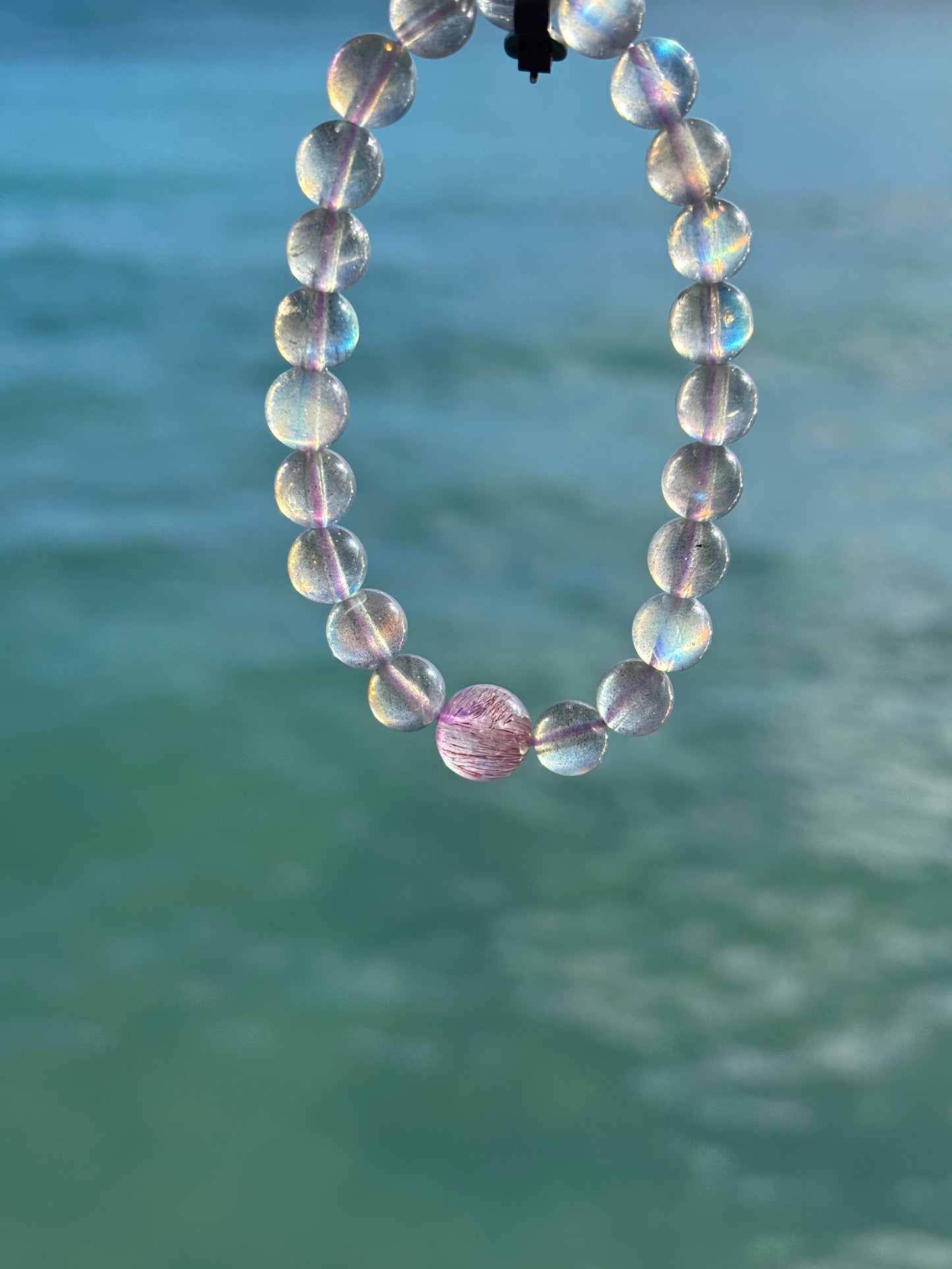 #Labradorite+Super seven