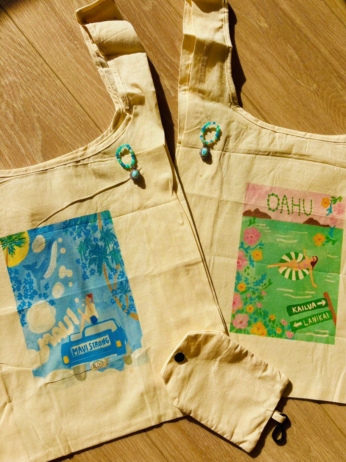 限定MAUI Eco Bagラリマーお守り$24付き