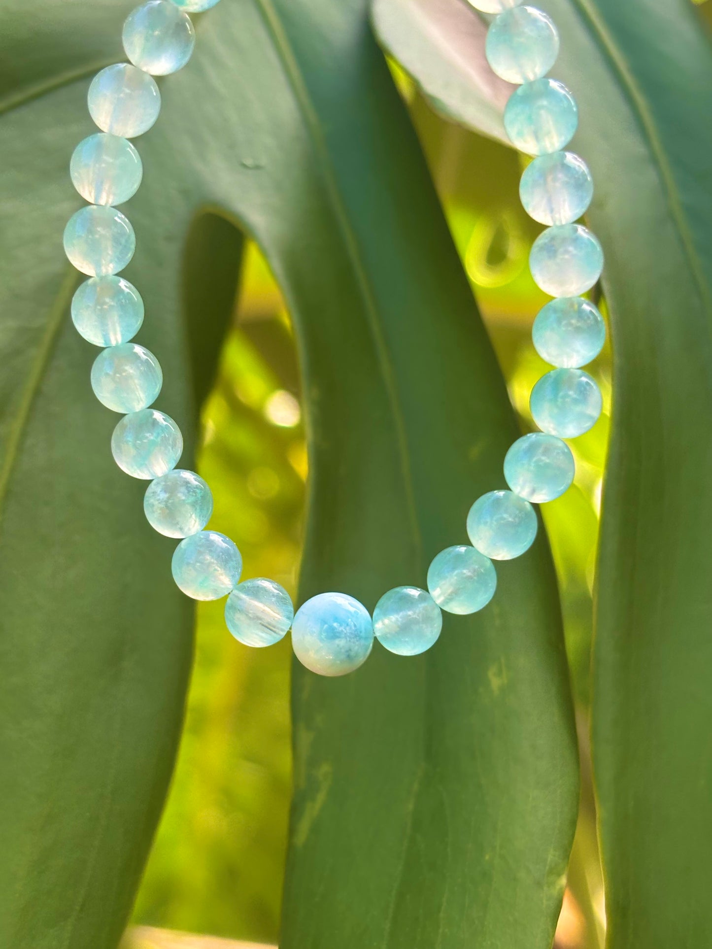 *レアGreen Moonstone Bracelet