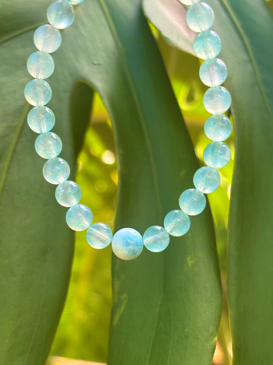 レアGreen Moonstone Bracelet