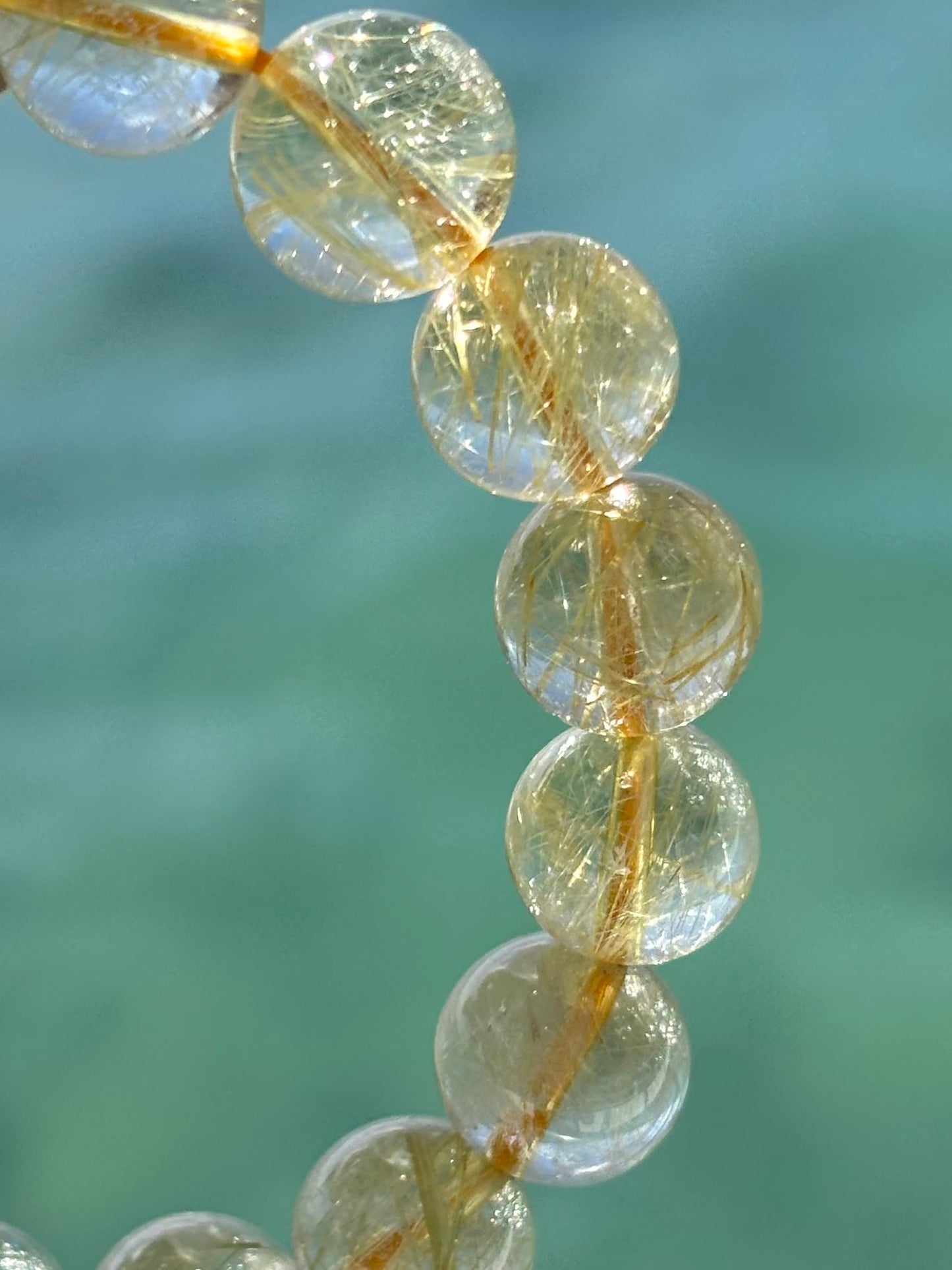 Yellow Rutile Quartz 11.5mm