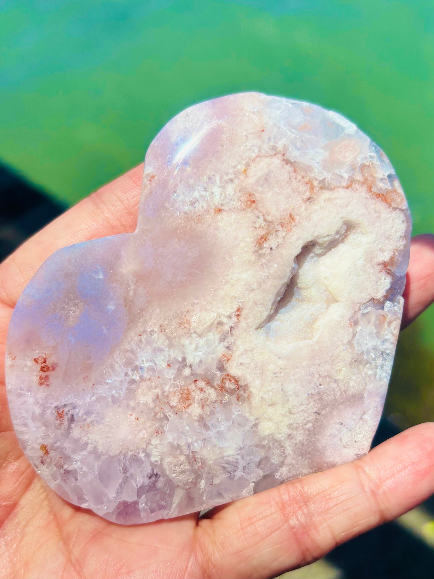 #Pink Flower Agate ⓸
