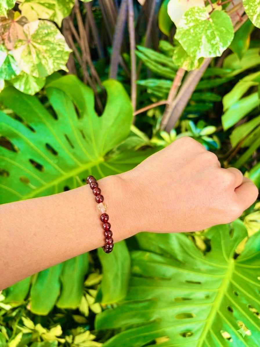 Garnet Bracelet