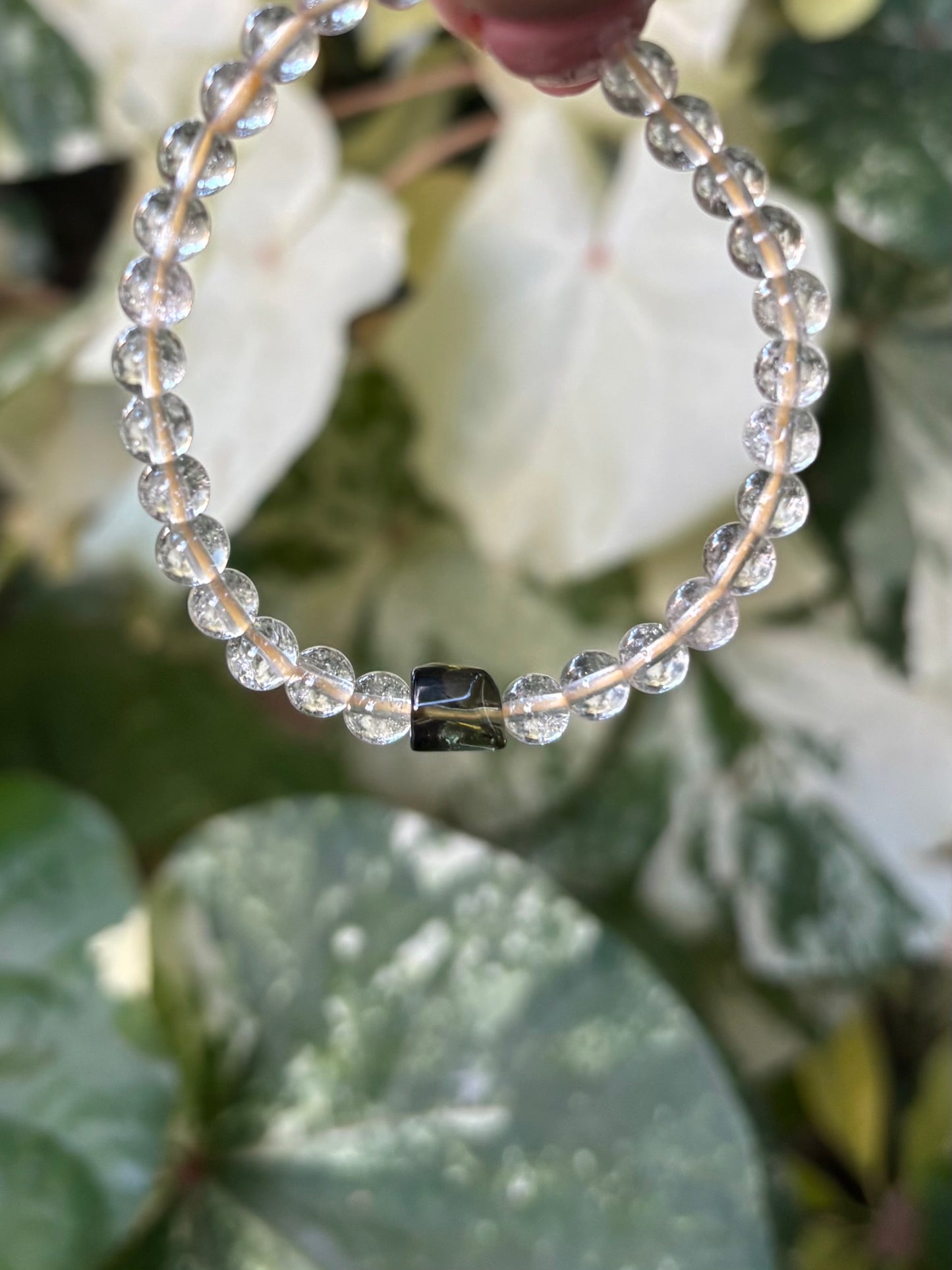 宇宙系のパワー🚀リビアングラス&モルダバイト6mm