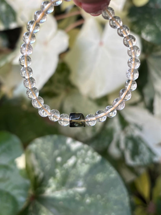 宇宙系のパワー🚀リビアングラス&モルダバイト6mm